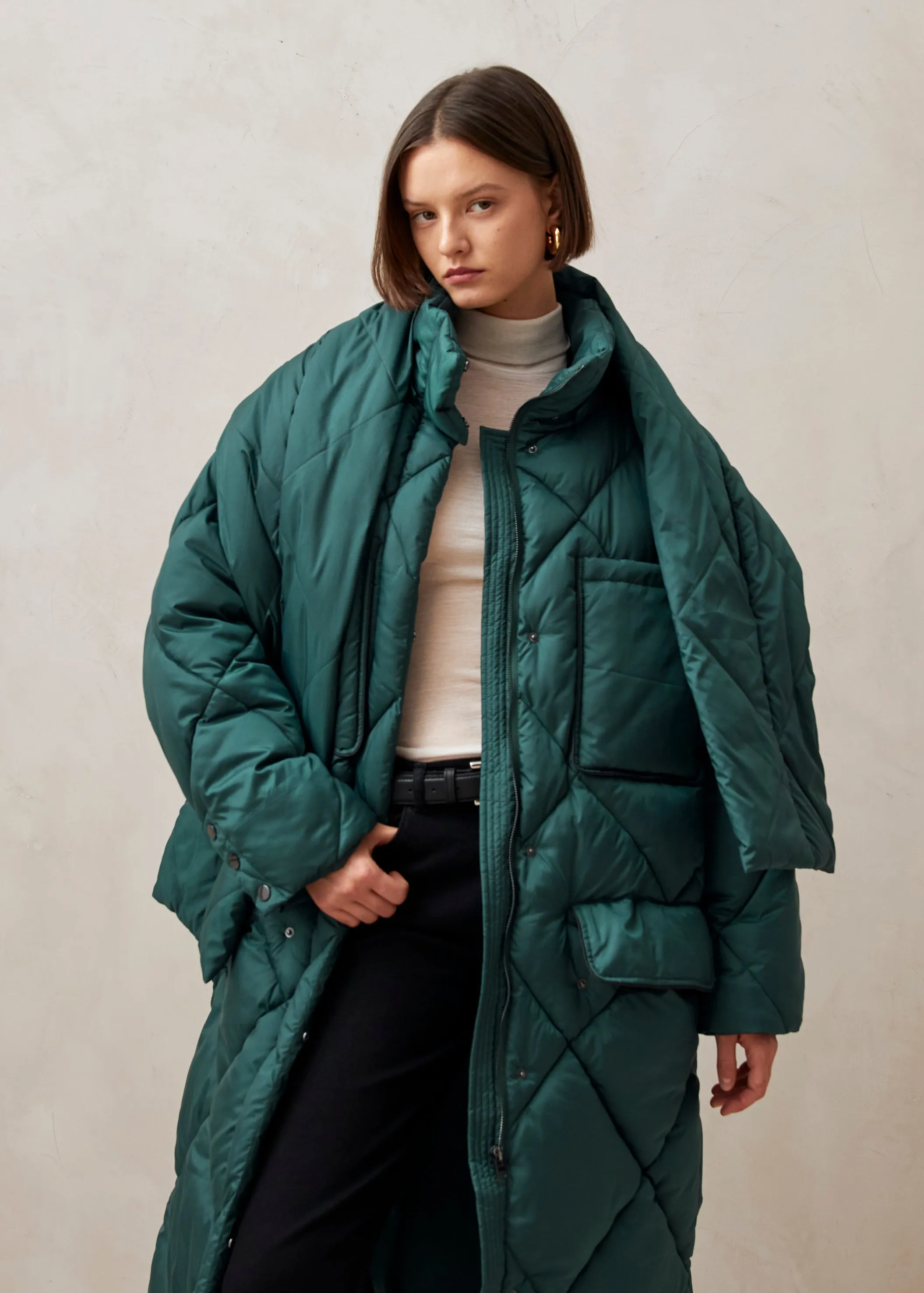 Colorado Emerald Green Coat sold by Alohas product image thumbnail 5