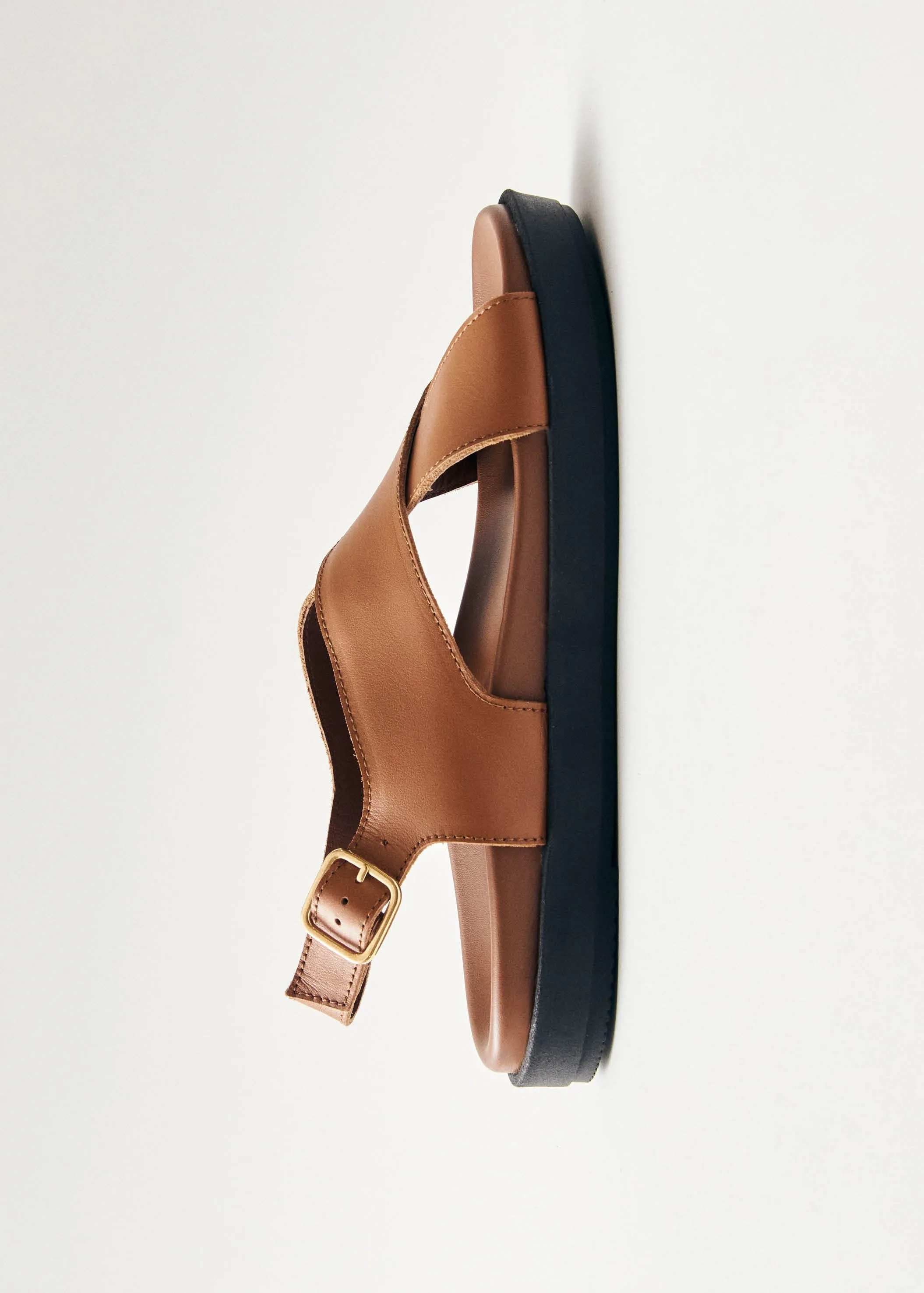 Nico Tan Leather Sandals sold by Alohas product image thumbnail 5