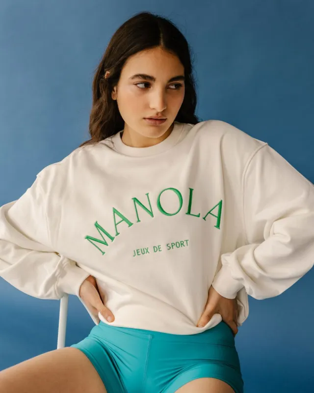 Iconica Sweatshirt Coconut sold by Alohas