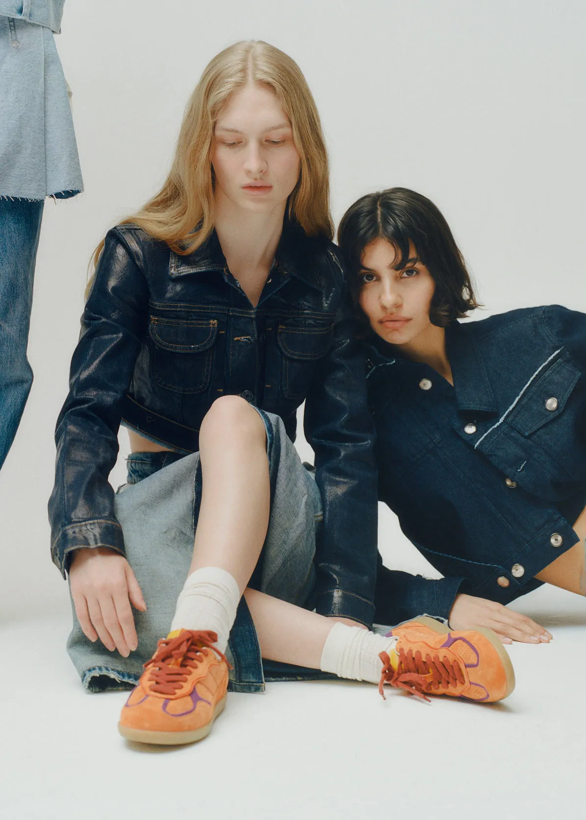 Tb.490 Rife Orange Leather Sneakers sold by Alohas product image thumbnail 2