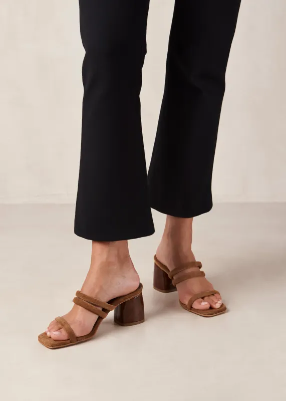 Indiana Brown Leather Sandals sold by Alohas