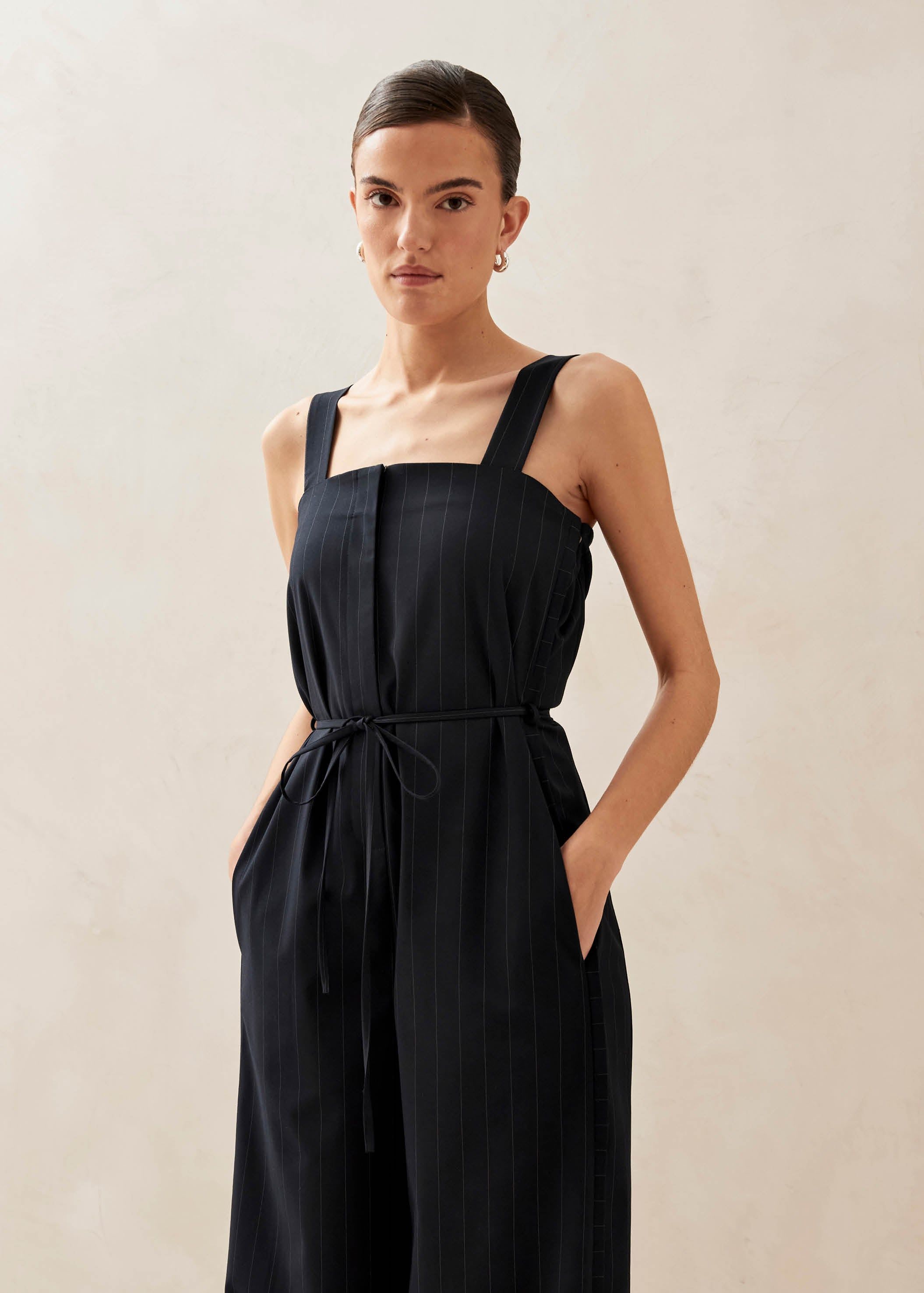 Ingrid Navy Jumpsuit sold by Alohas product image thumbnail 4