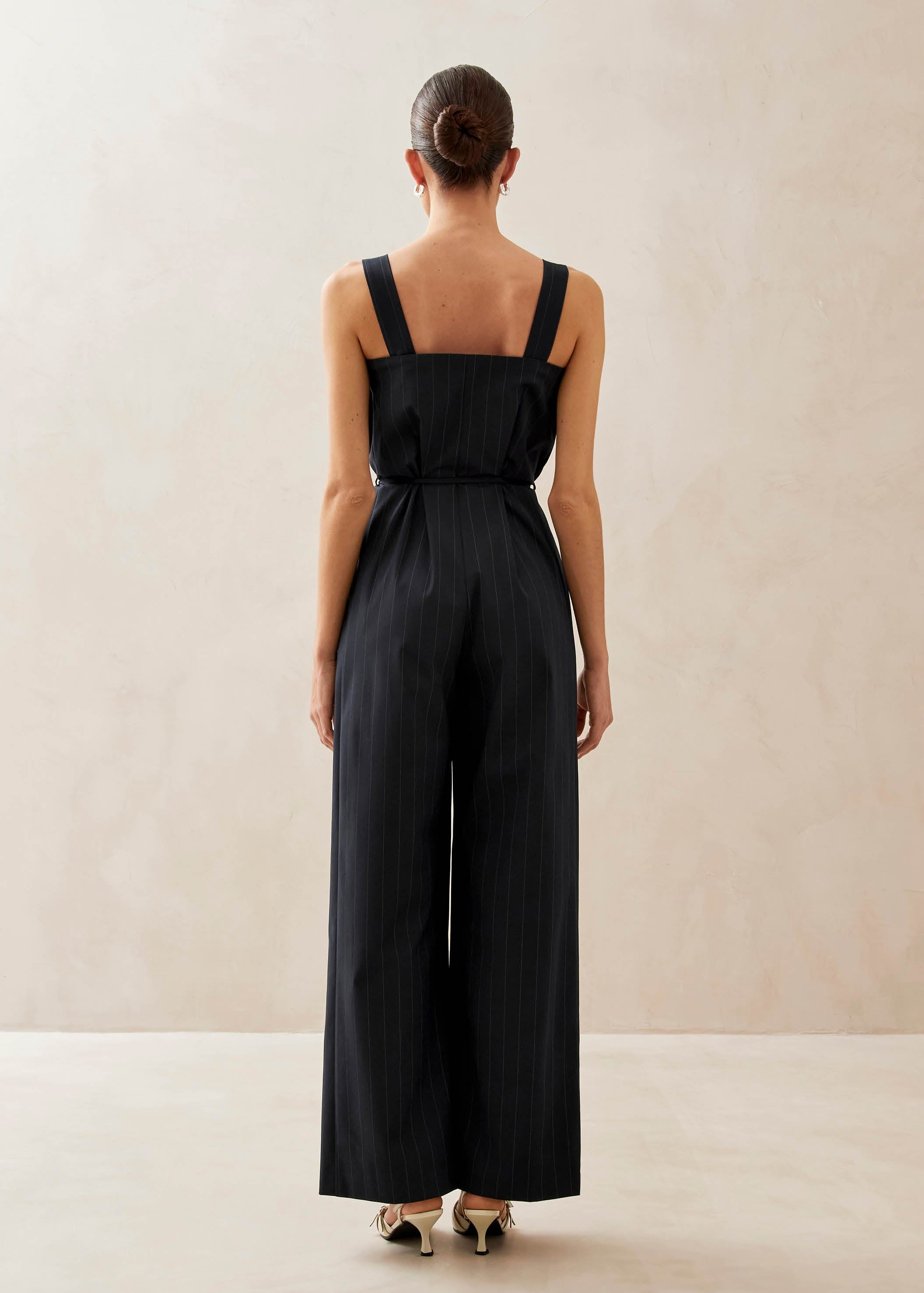 Ingrid Navy Jumpsuit sold by Alohas product image thumbnail 2