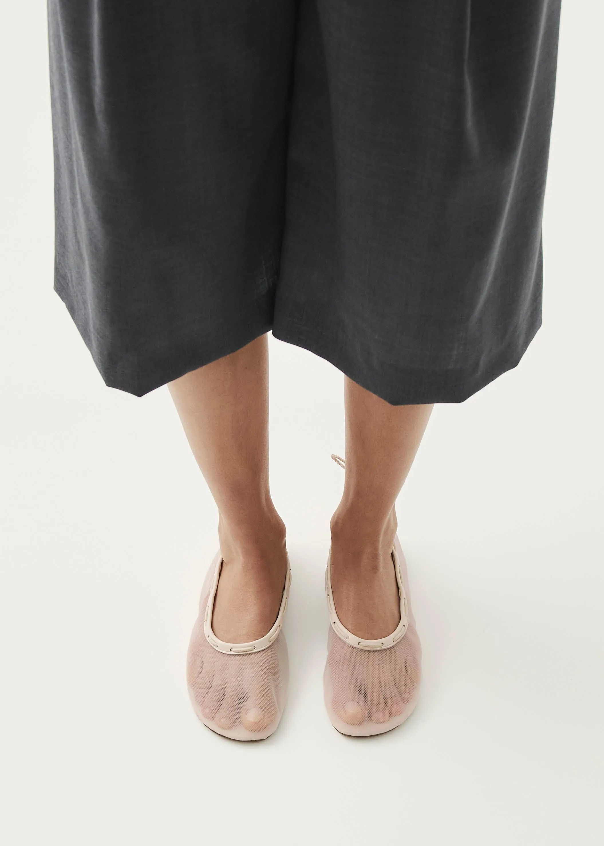 Gill Mesh White Ballet Flats sold by Alohas product image thumbnail 2