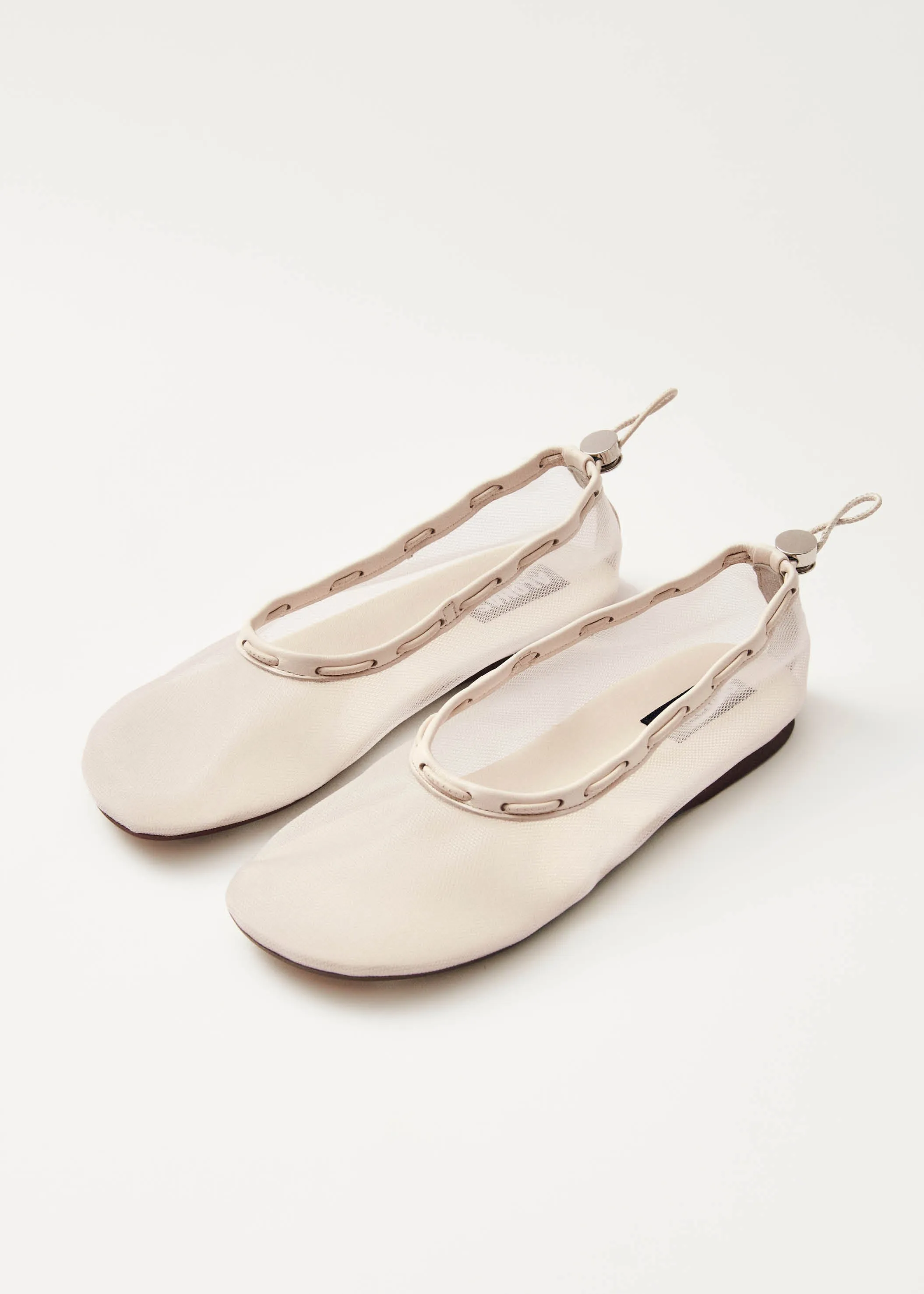 Gill Mesh White Ballet Flats sold by Alohas product image thumbnail 5