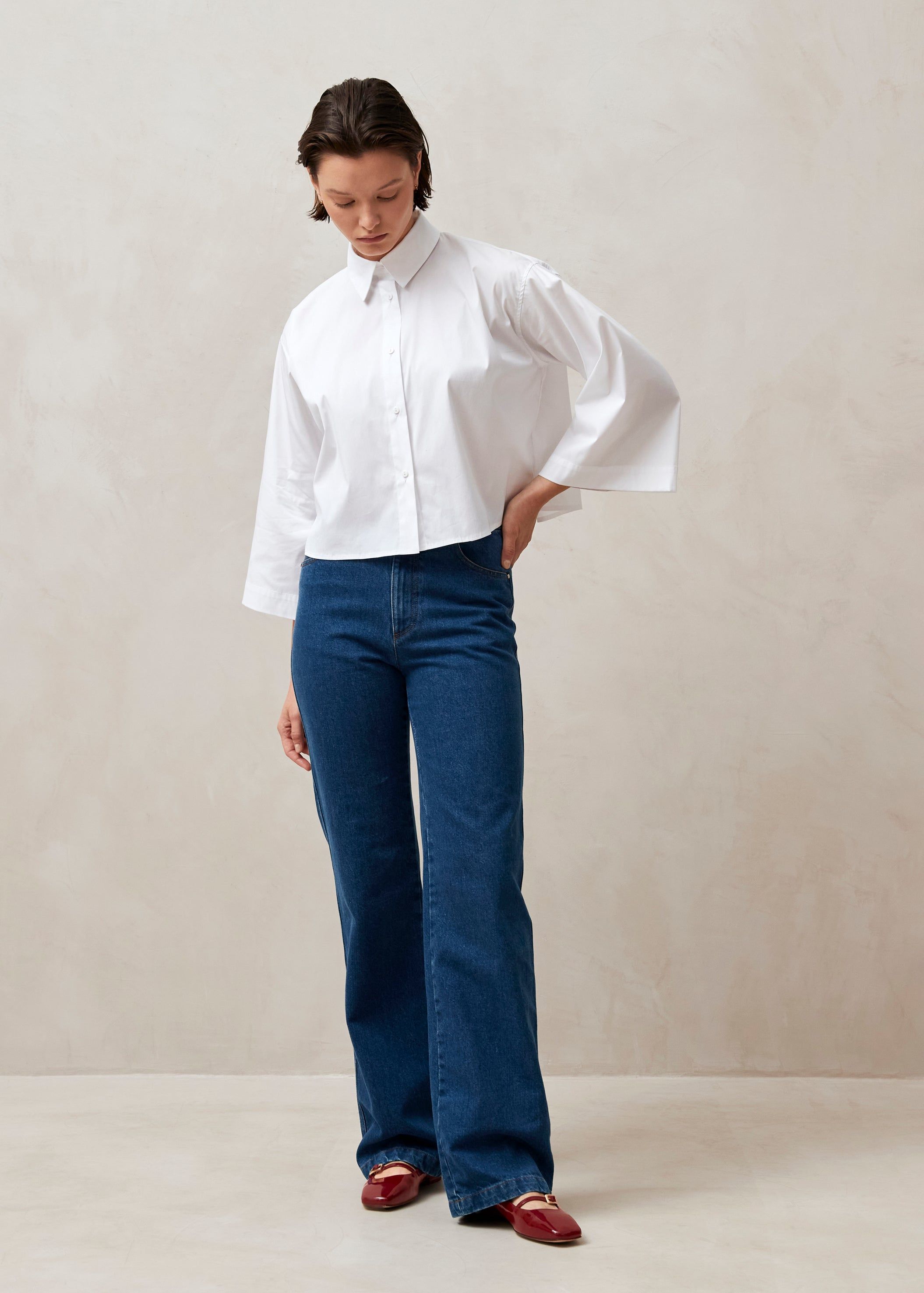 Giovanna White Shirt sold by Alohas product image thumbnail 5