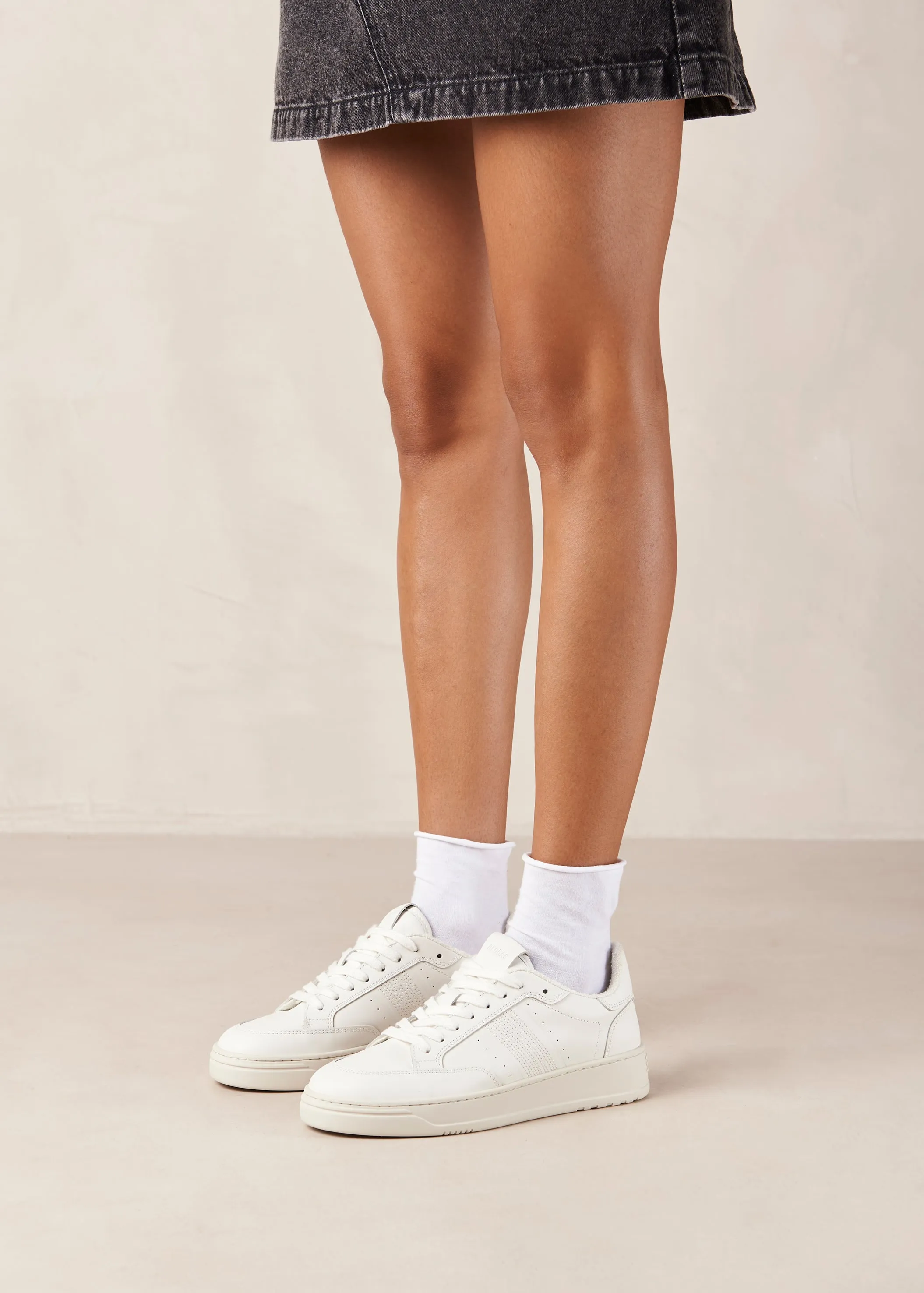 Tb.780 Rife White Leather Sneakers sold by Alohas