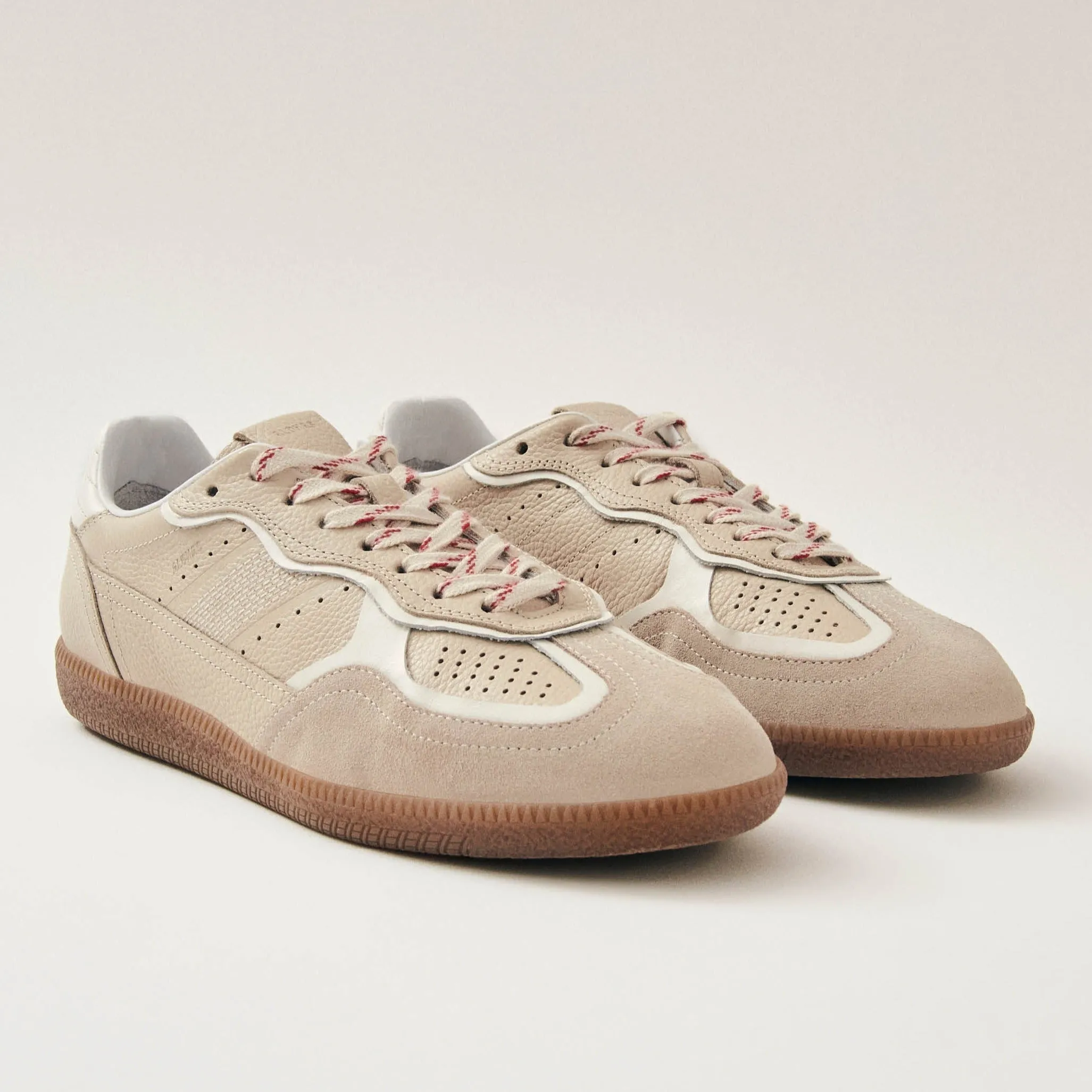 Tb.490 Rife Grain Cream Leather Sneakers sold by Alohas product image thumbnail 3