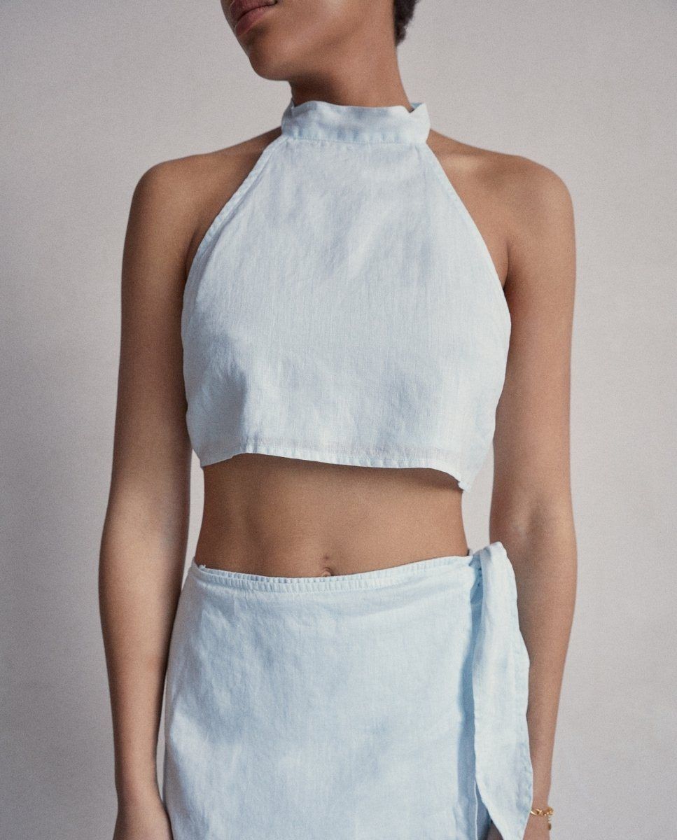 Poetry Baby Blue Top sold by Alohas product image thumbnail 5