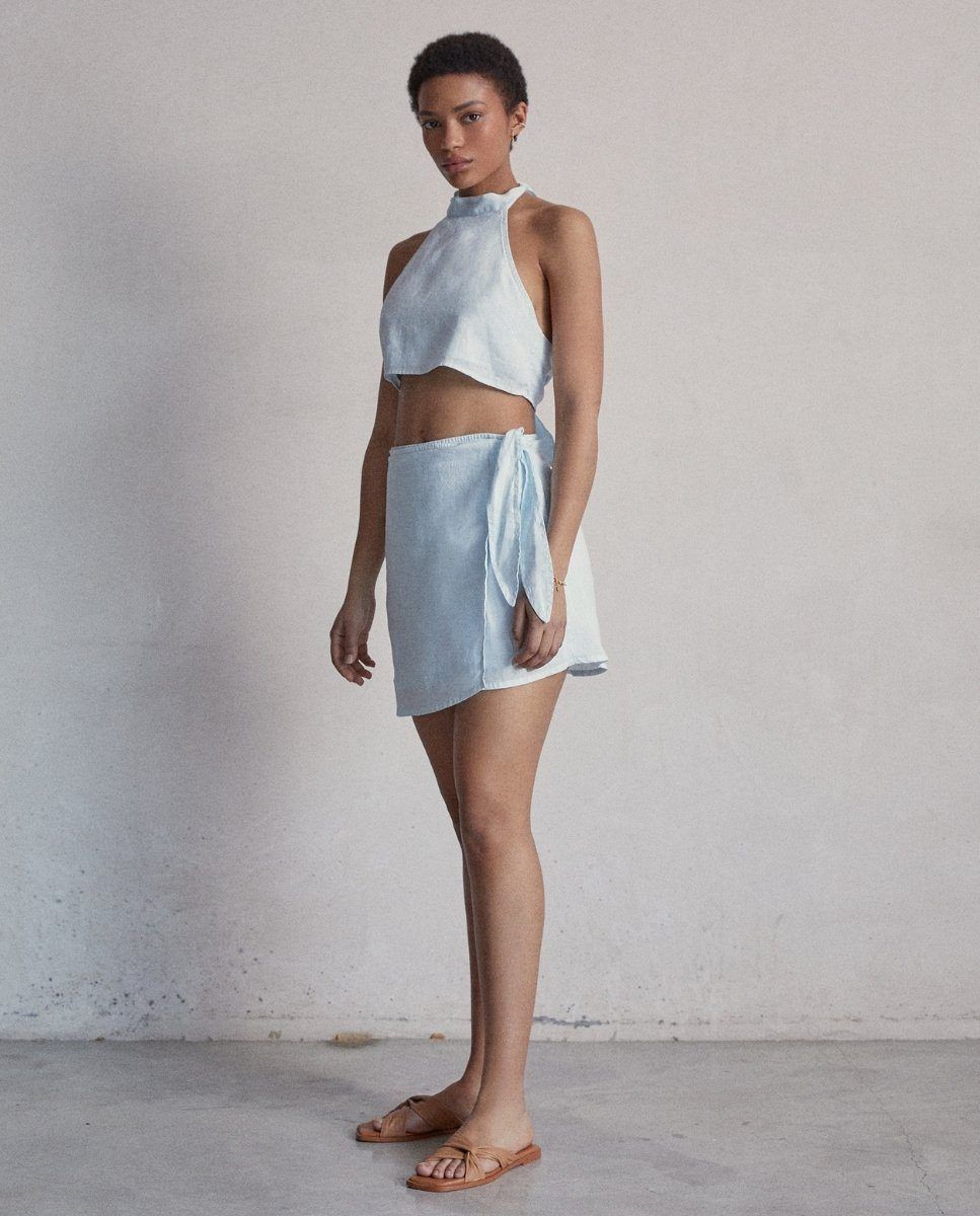 Poetry Baby Blue Top sold by Alohas product image thumbnail 4