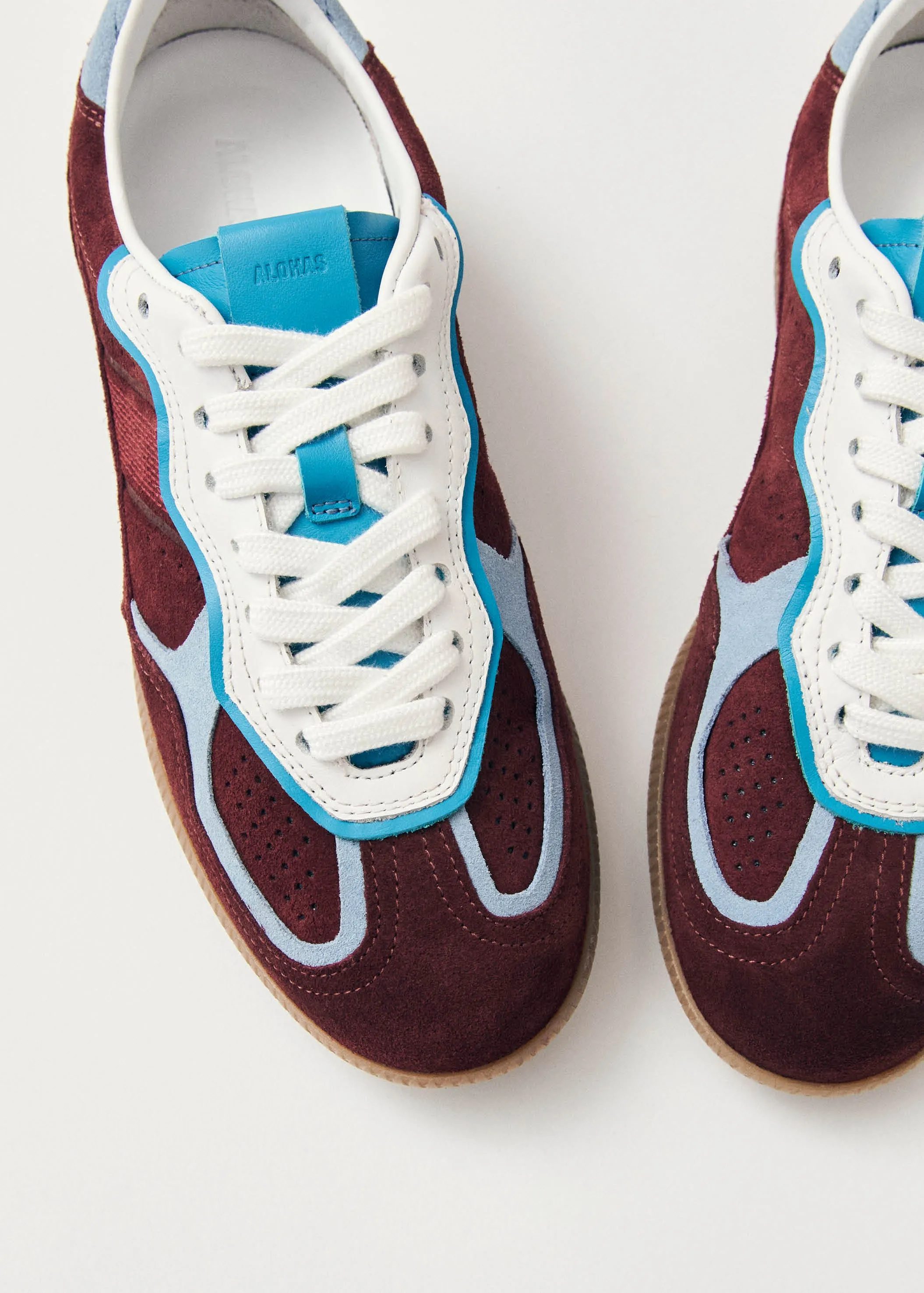 Tb.490 Rife Burgundy Leather Sneakers sold by Alohas product image thumbnail 4