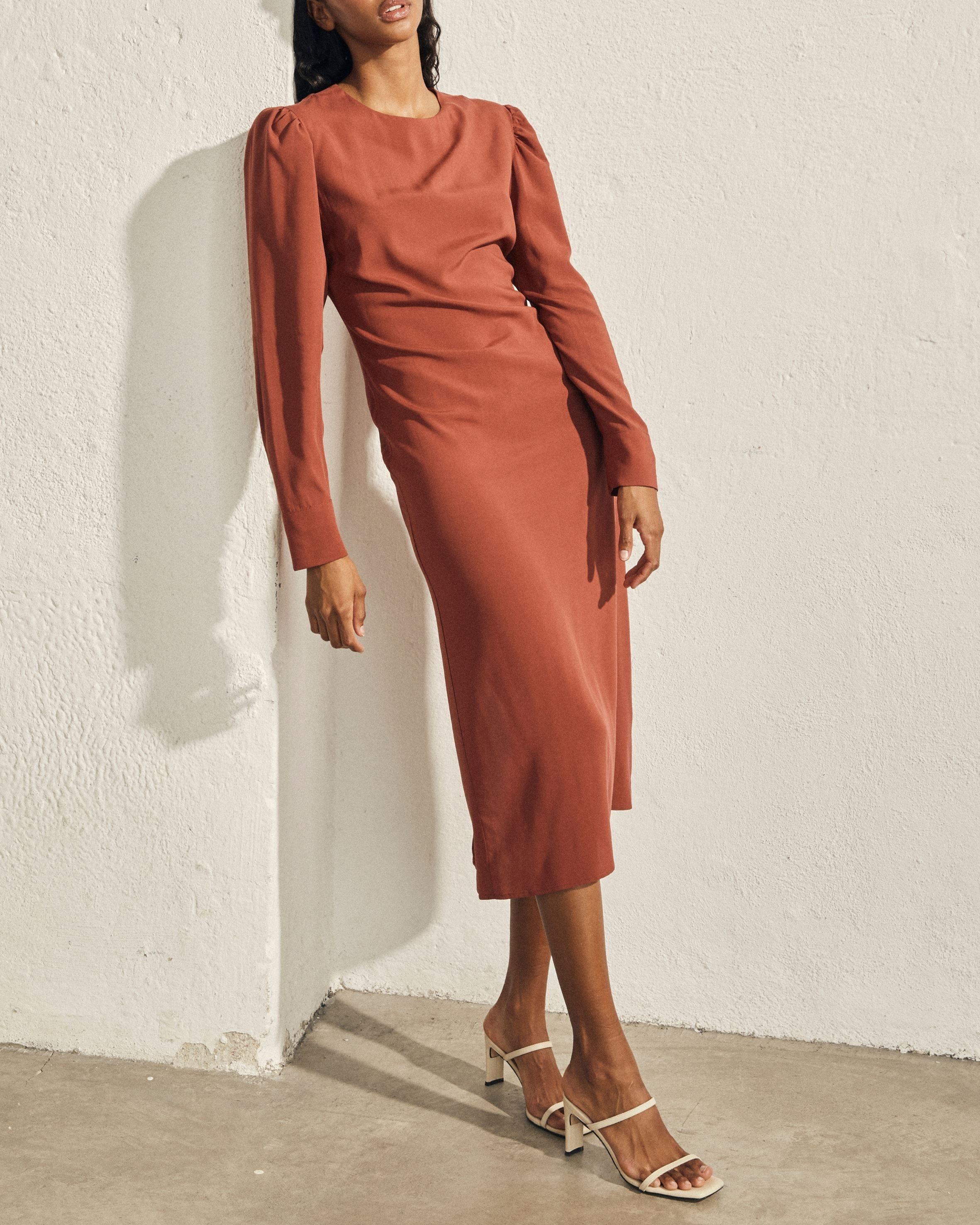 Exclesa Dress Terracota sold by Alohas product image thumbnail 4