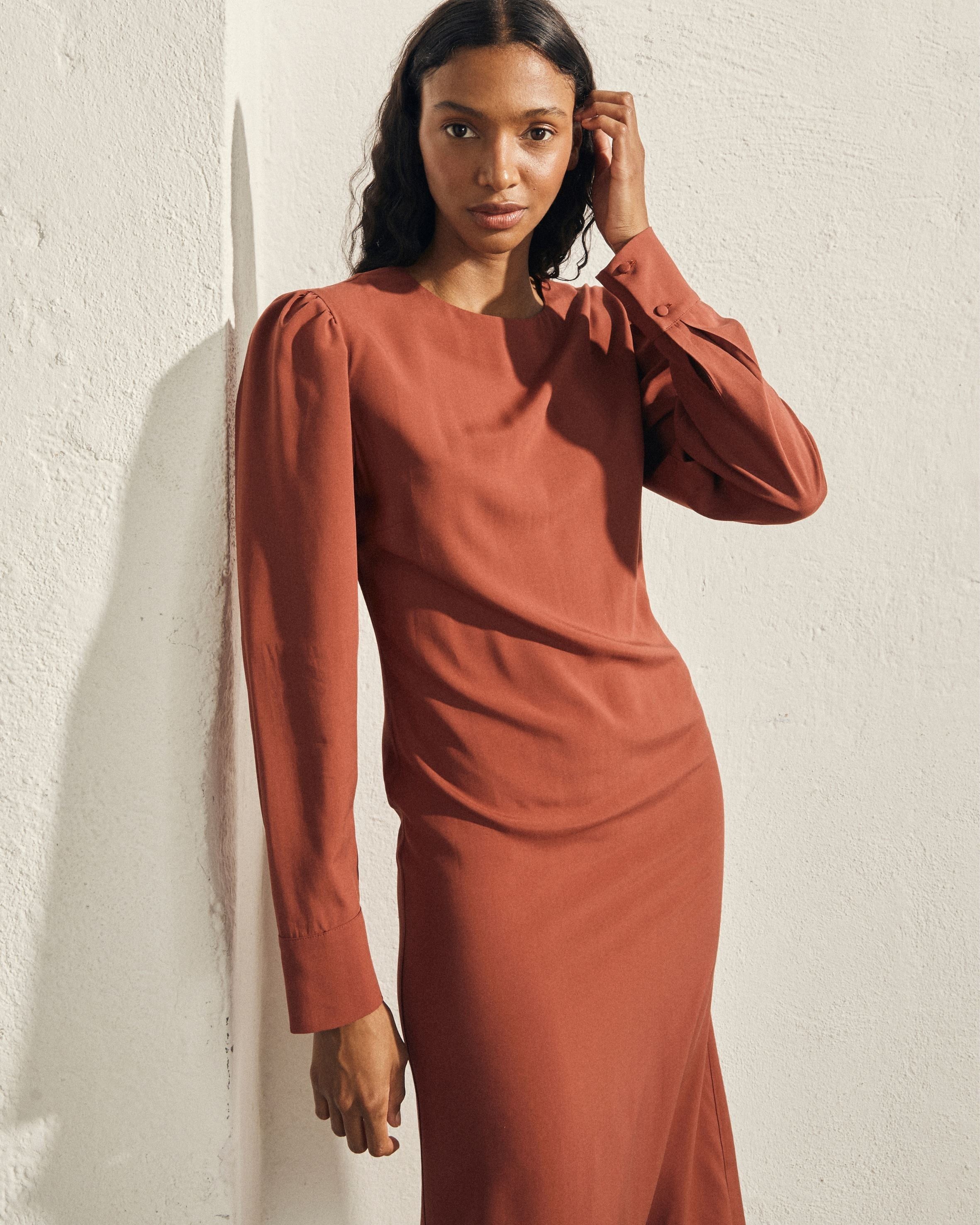 Exclesa Dress Terracota sold by Alohas product image thumbnail 5