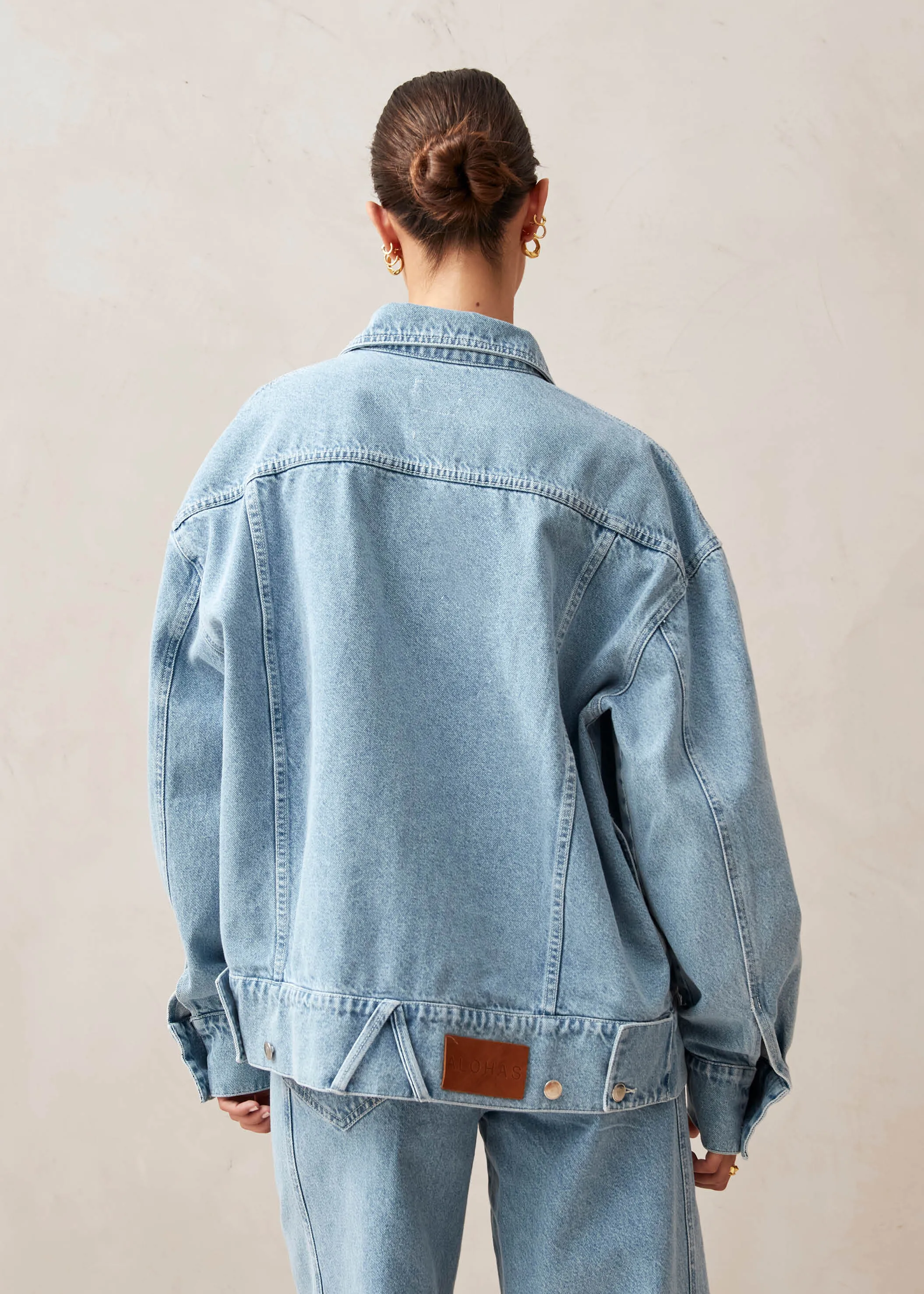 Alaska Blue Denim Jacket sold by Alohas product image thumbnail 2