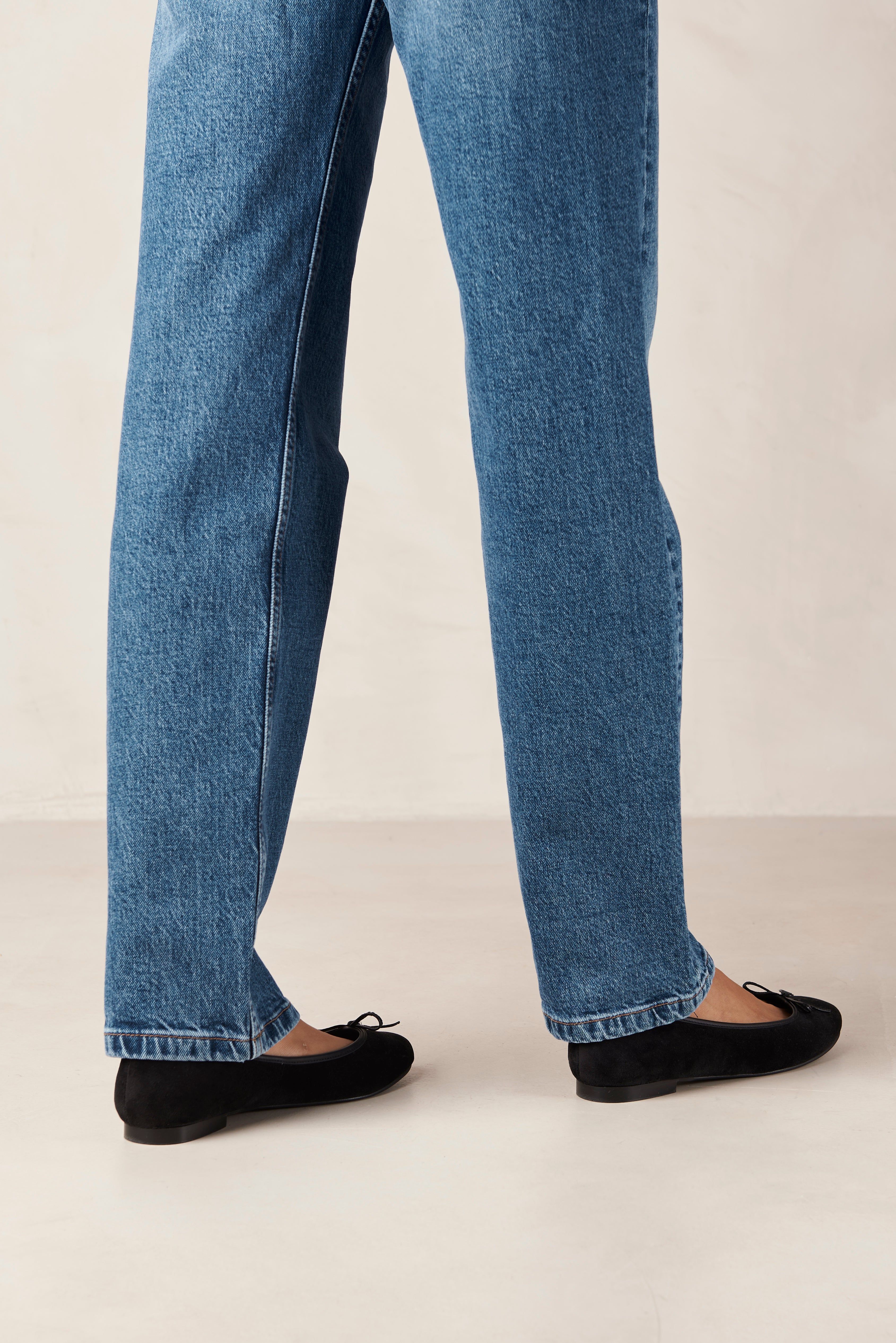 Maris Velvet Black Ballet Flats sold by Alohas product image thumbnail 2