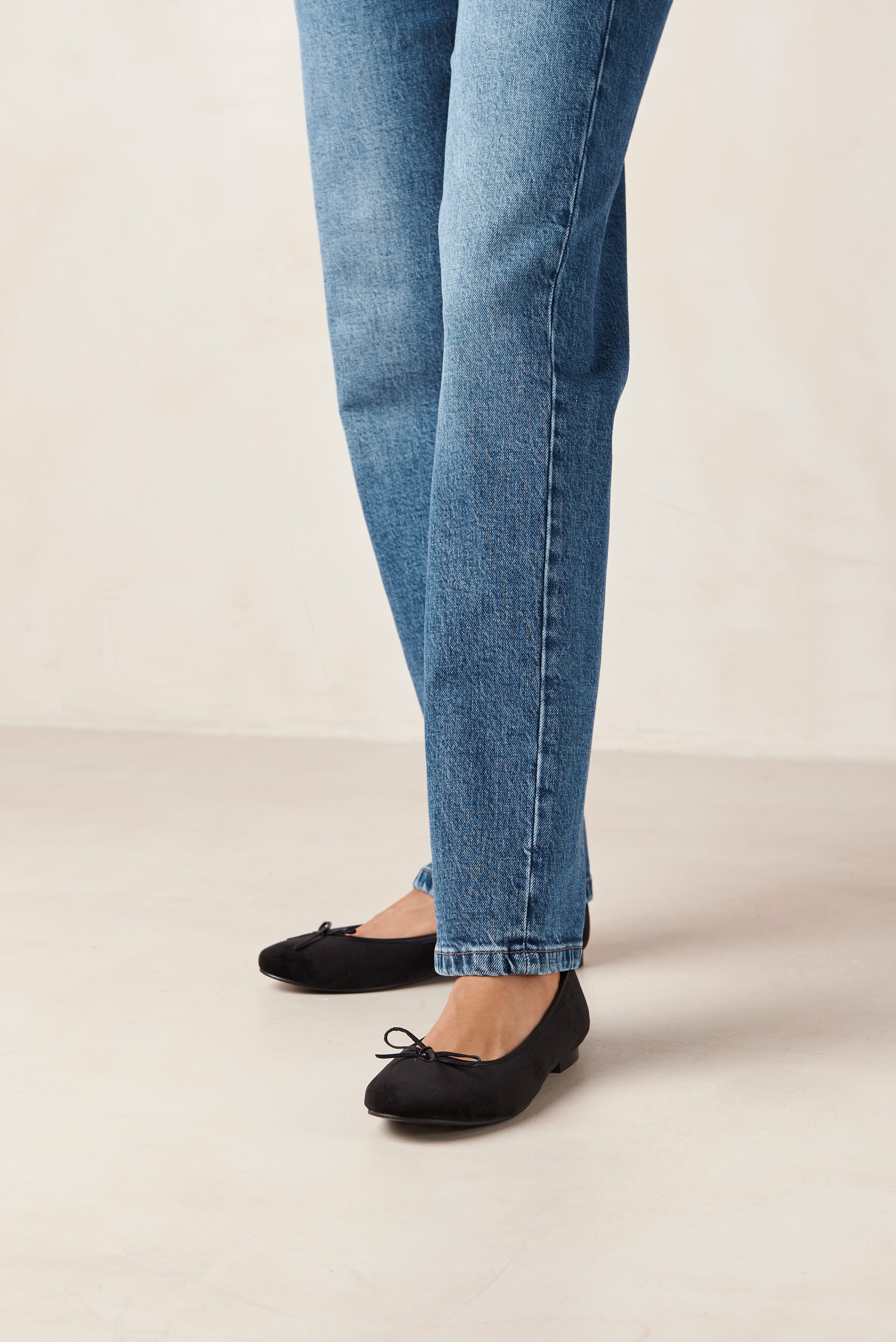 Maris Velvet Black Ballet Flats sold by Alohas product image thumbnail 5