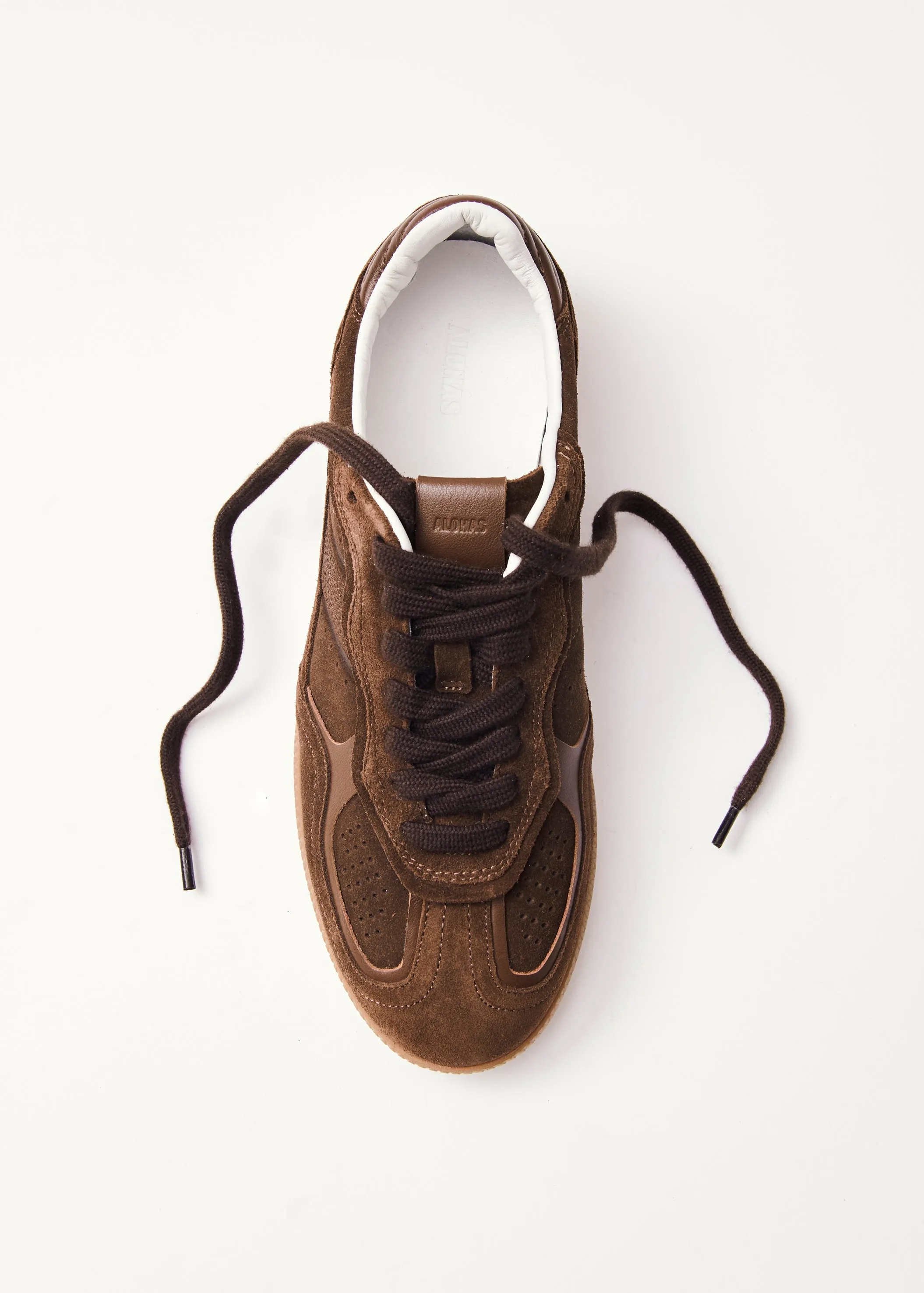 Tb.490 Rife Chocolate Brown Leather Sneakers sold by Alohas product image thumbnail 4