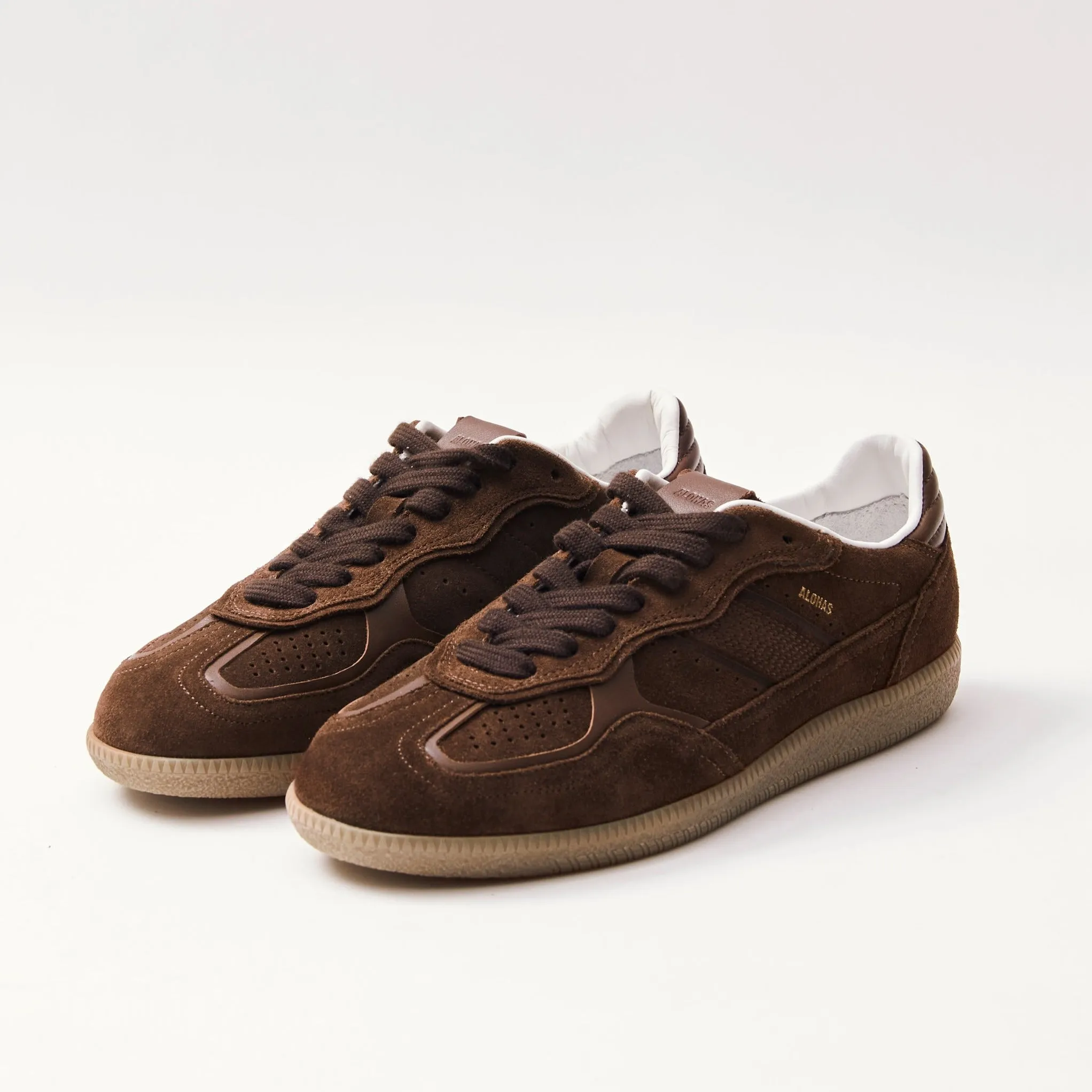 Tb.490 Rife Chocolate Brown Leather Sneakers sold by Alohas product image thumbnail 3