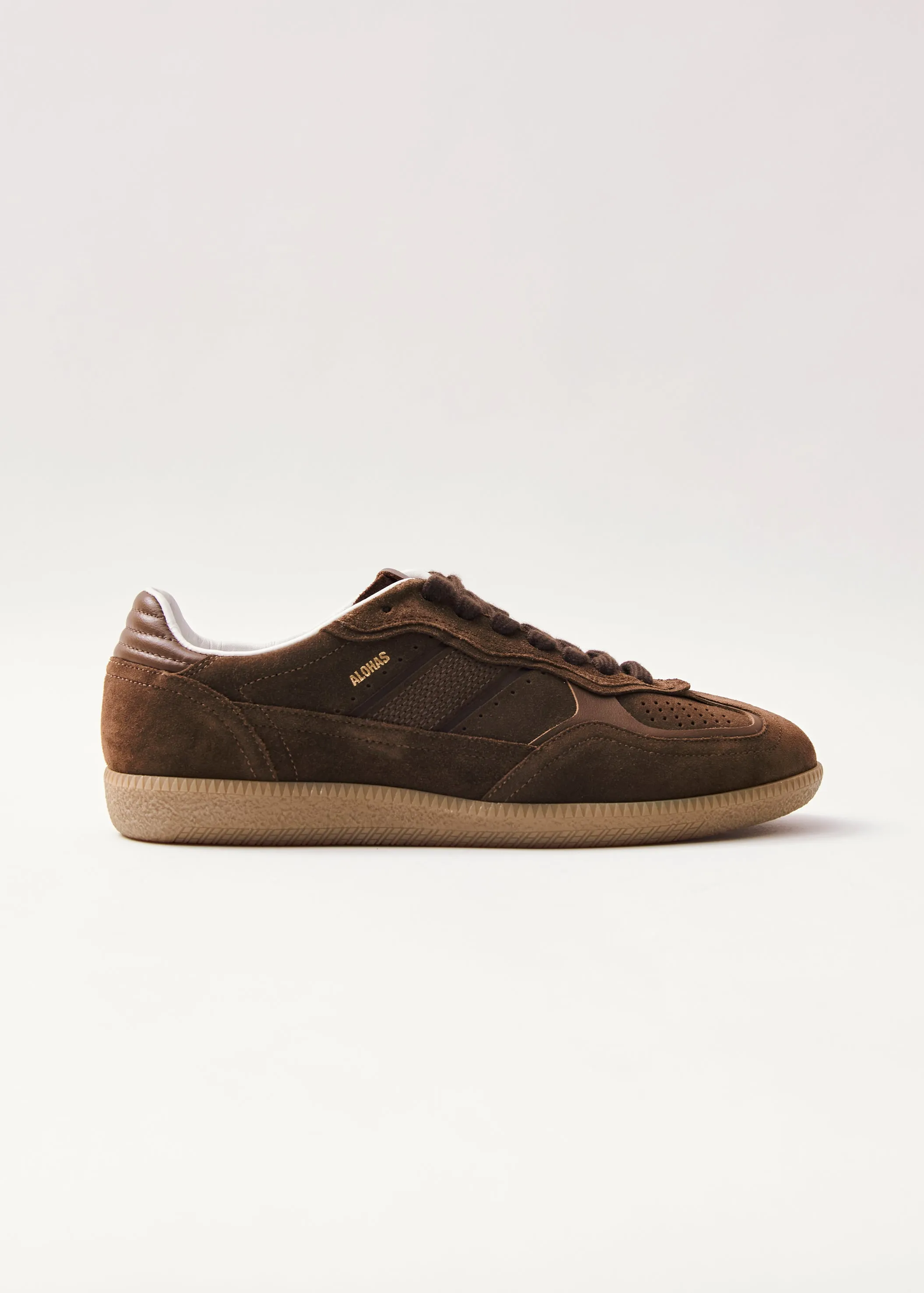 Tb.490 Rife Chocolate Brown Leather Sneakers sold by Alohas