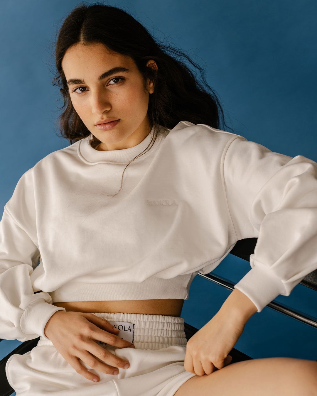 Menina Crop Sweatshirt Coconut sold by Alohas