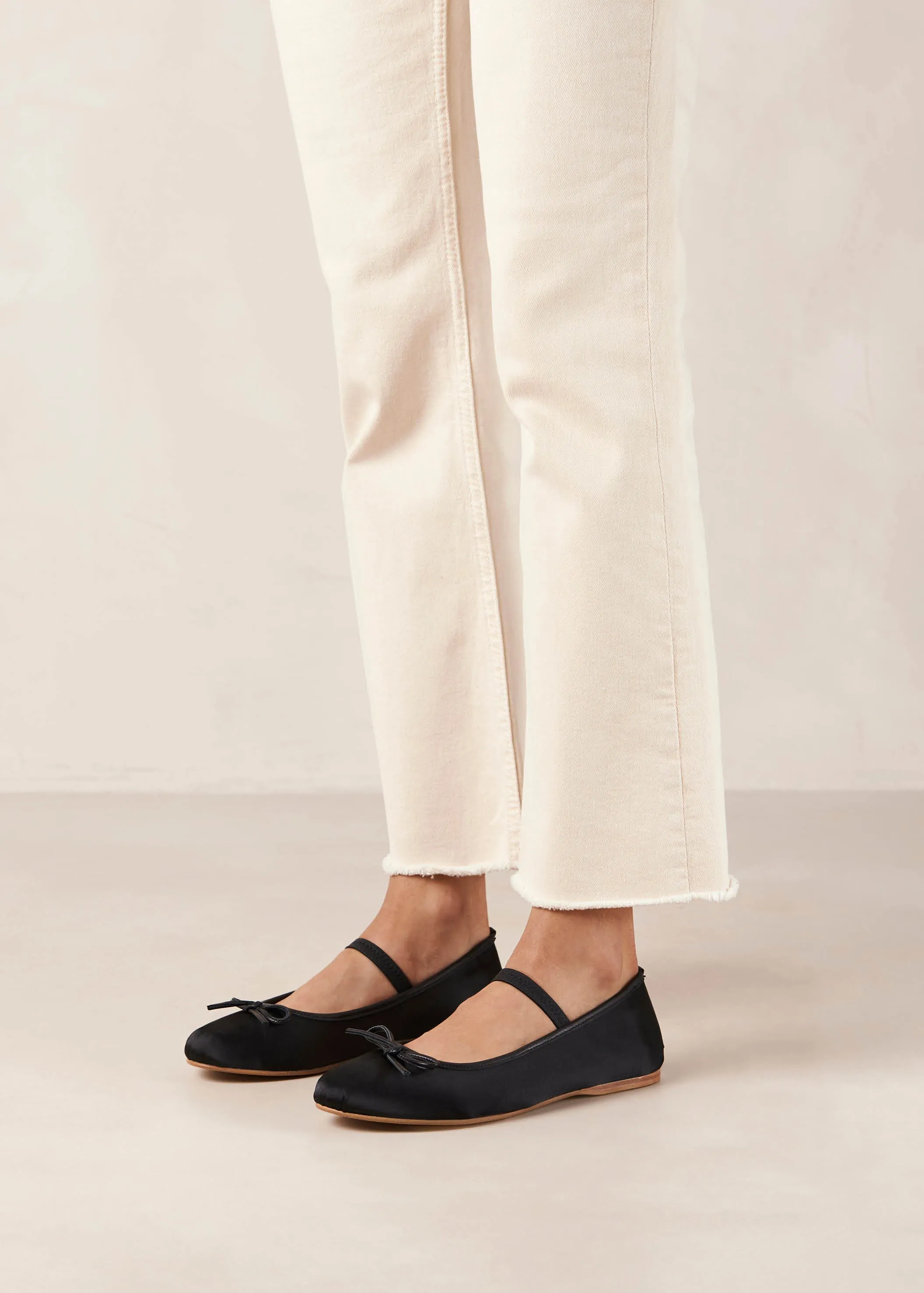 Odette Black Ballet Flats sold by Alohas