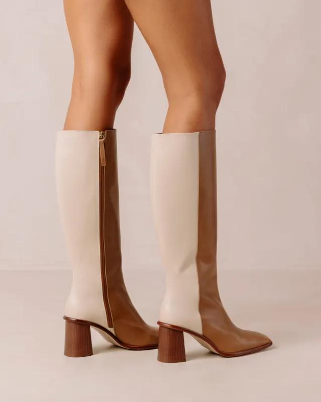 East Camel Cream Boots sold by Alohas