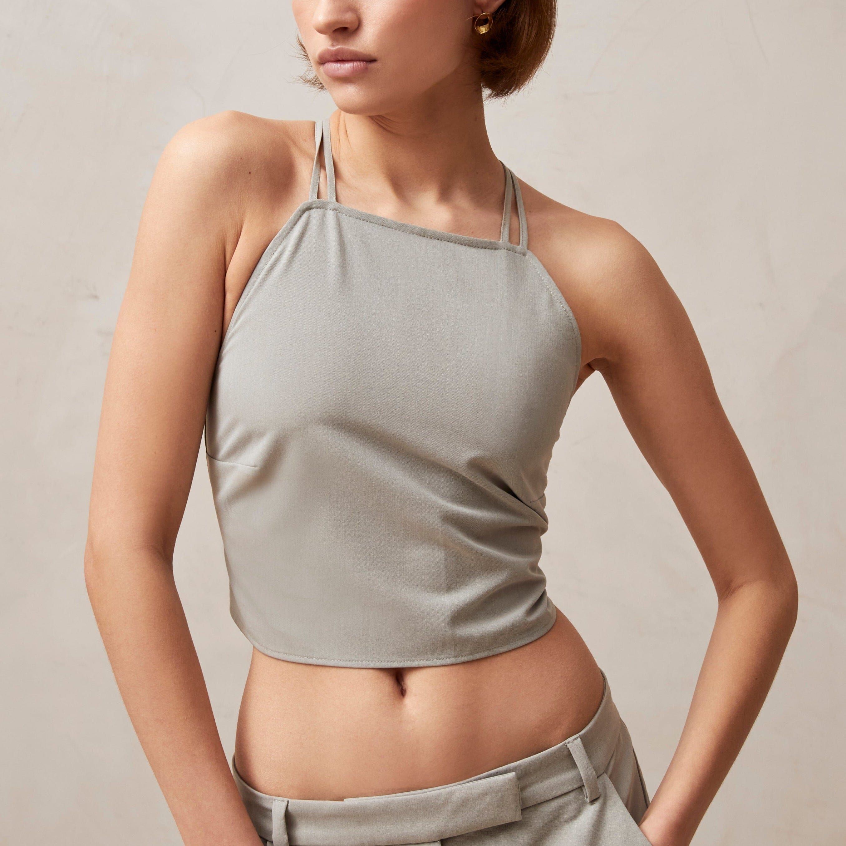 Nana Light Gray Tank sold by Alohas product image thumbnail 3