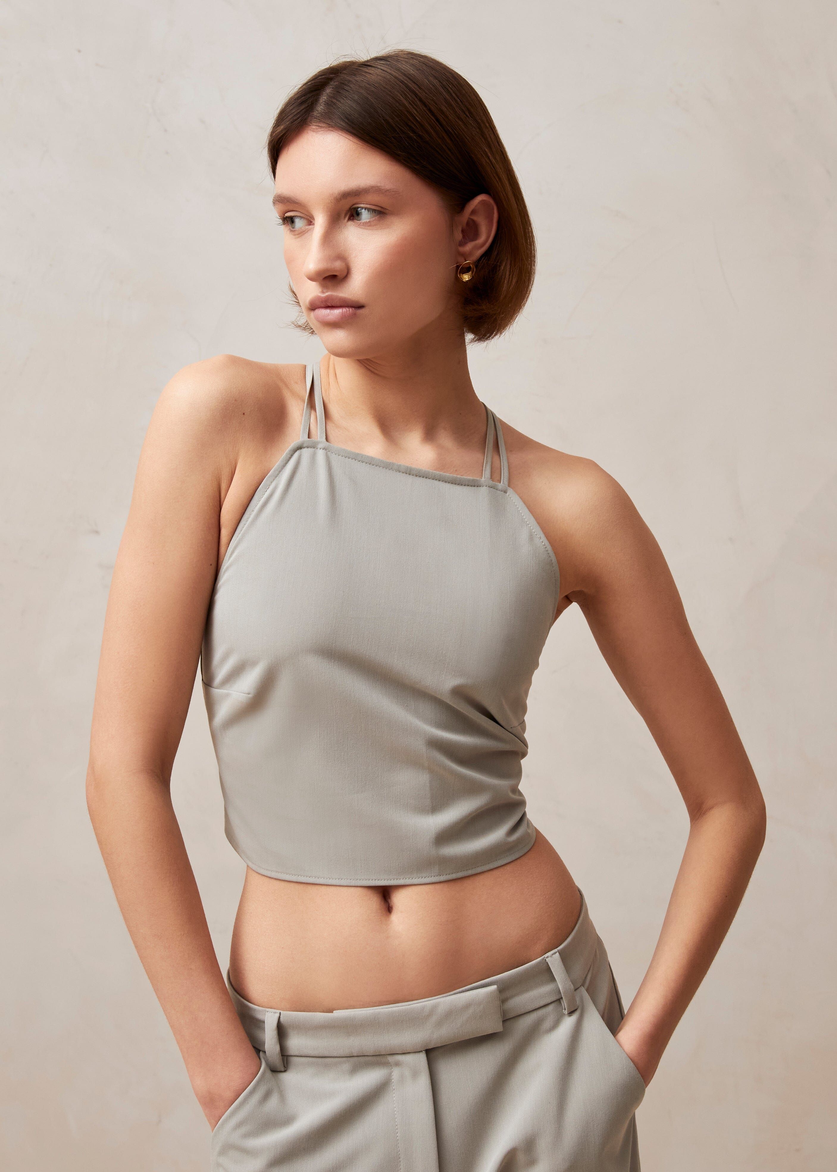 Nana Light Gray Tank sold by Alohas product image thumbnail 2