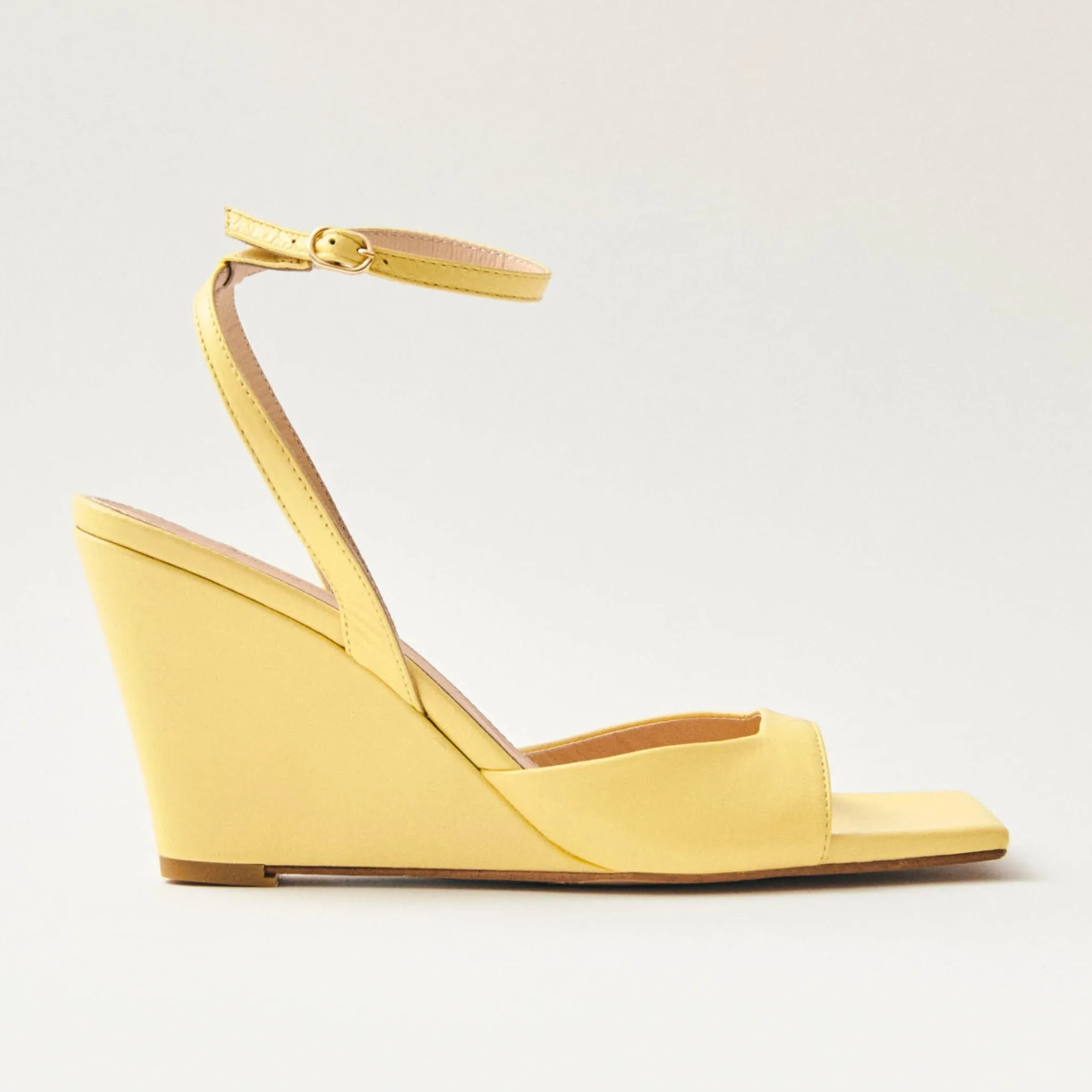 Riya Yellow Leather Sandals sold by Alohas product image thumbnail 3