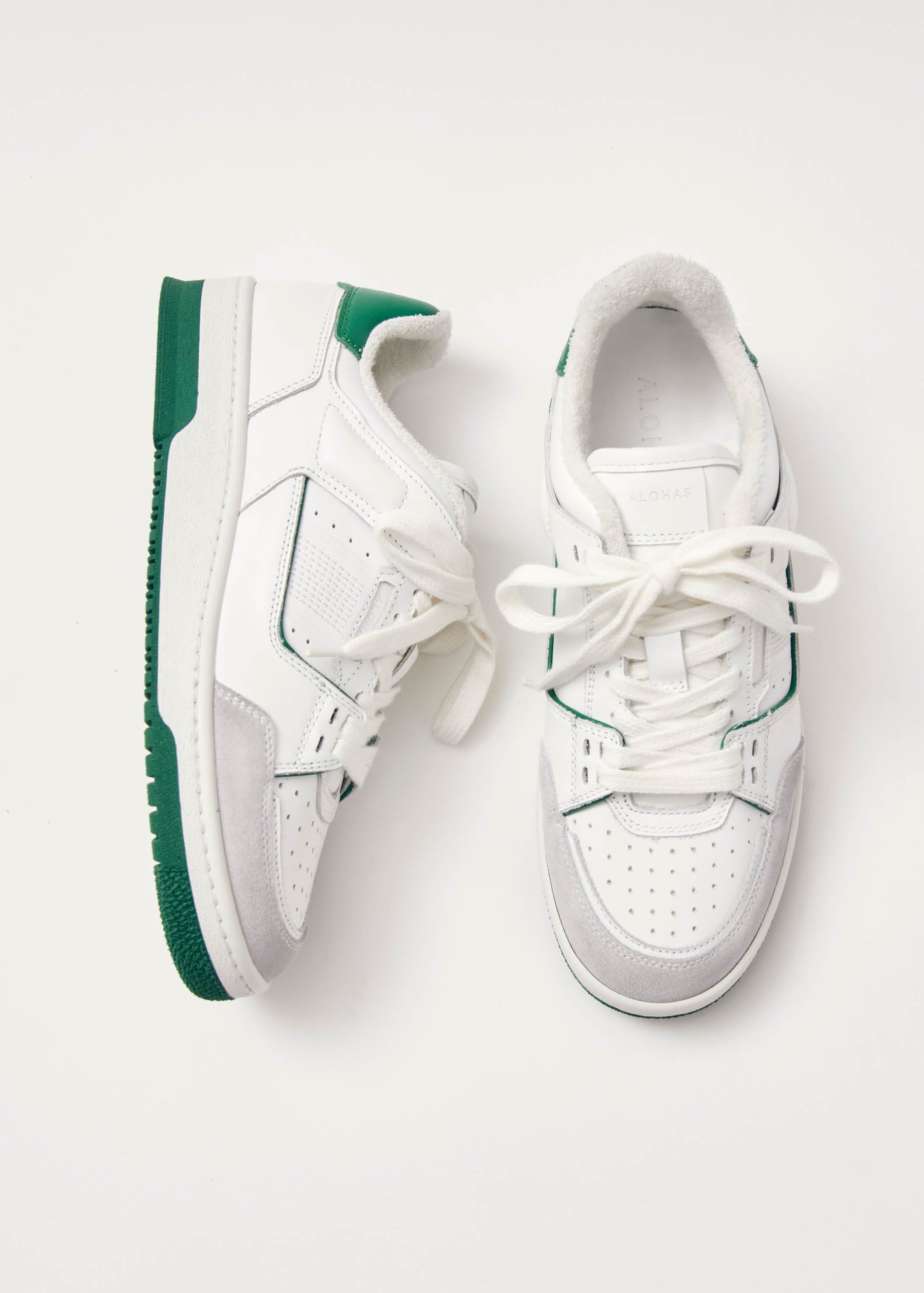 Tb.89 Green Leather Sneakers sold by Alohas product image thumbnail 2