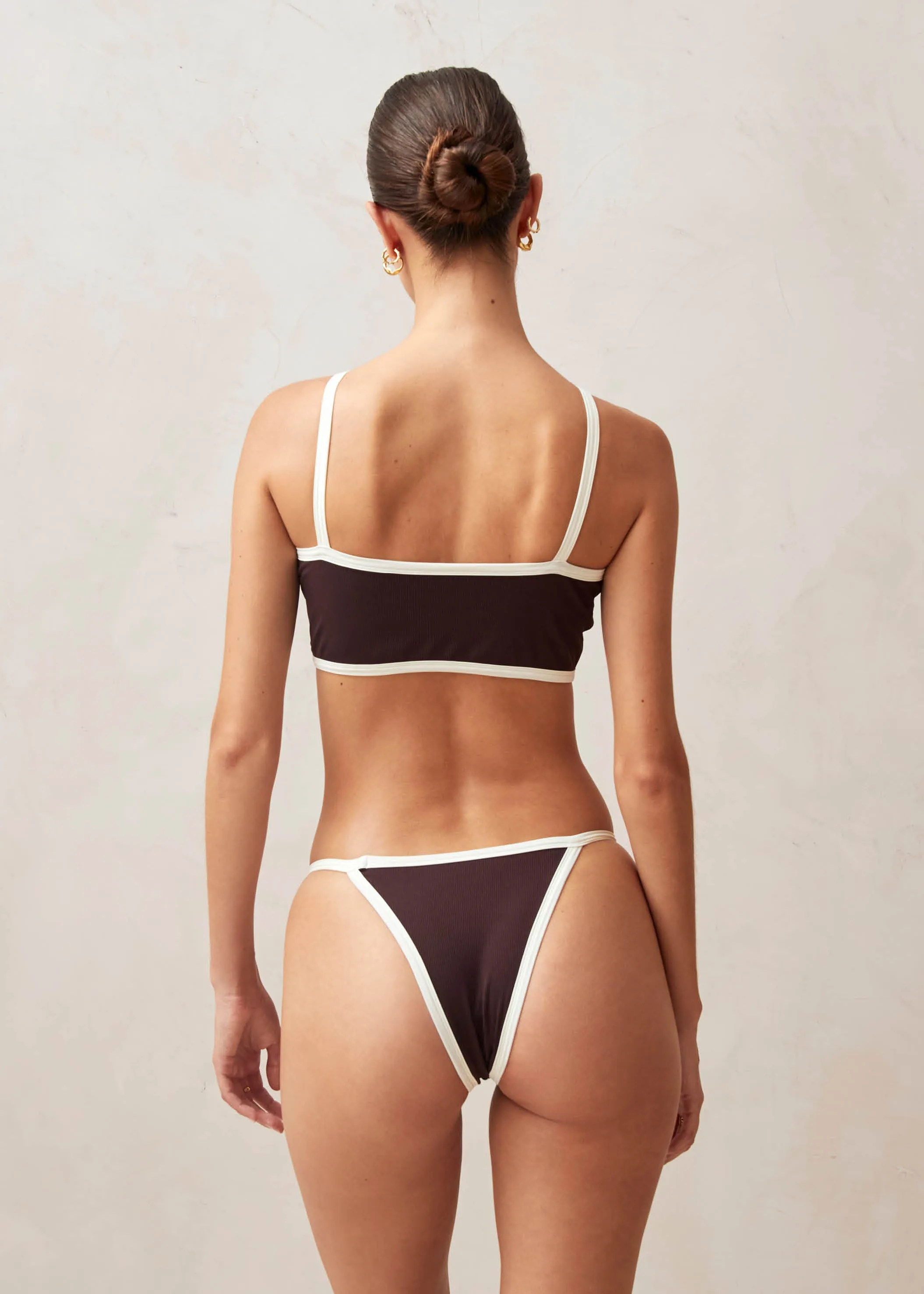 Sol Brown Bikini Top sold by Alohas product image thumbnail 2