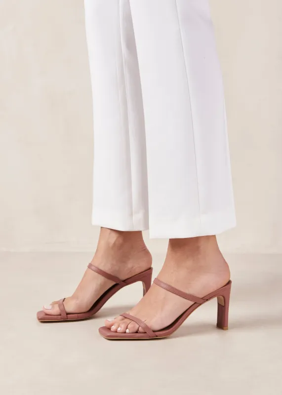 Cannes Astro Red Leather Sandals sold by Alohas