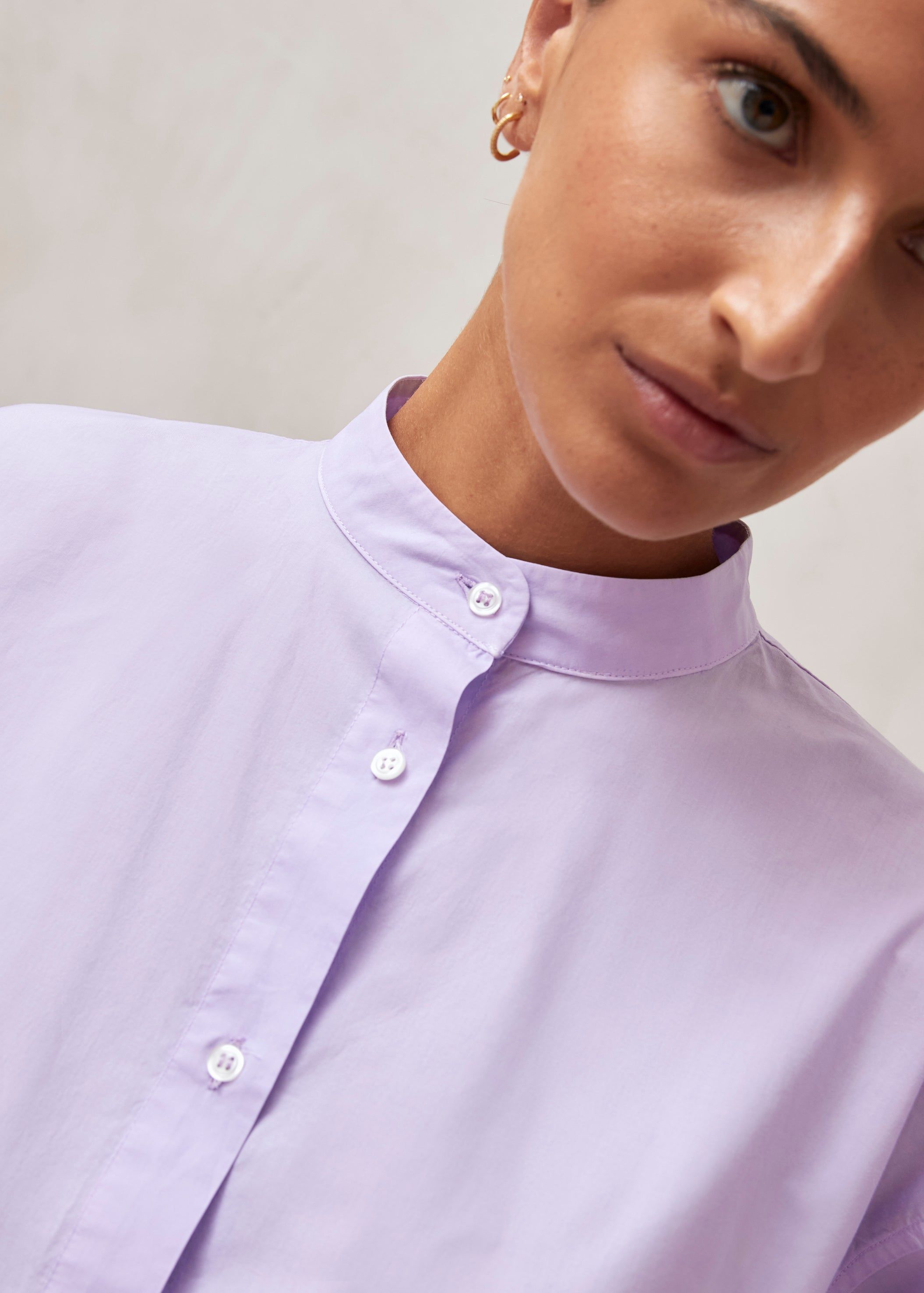 Maira Lilac Shirt sold by Alohas product image thumbnail 5