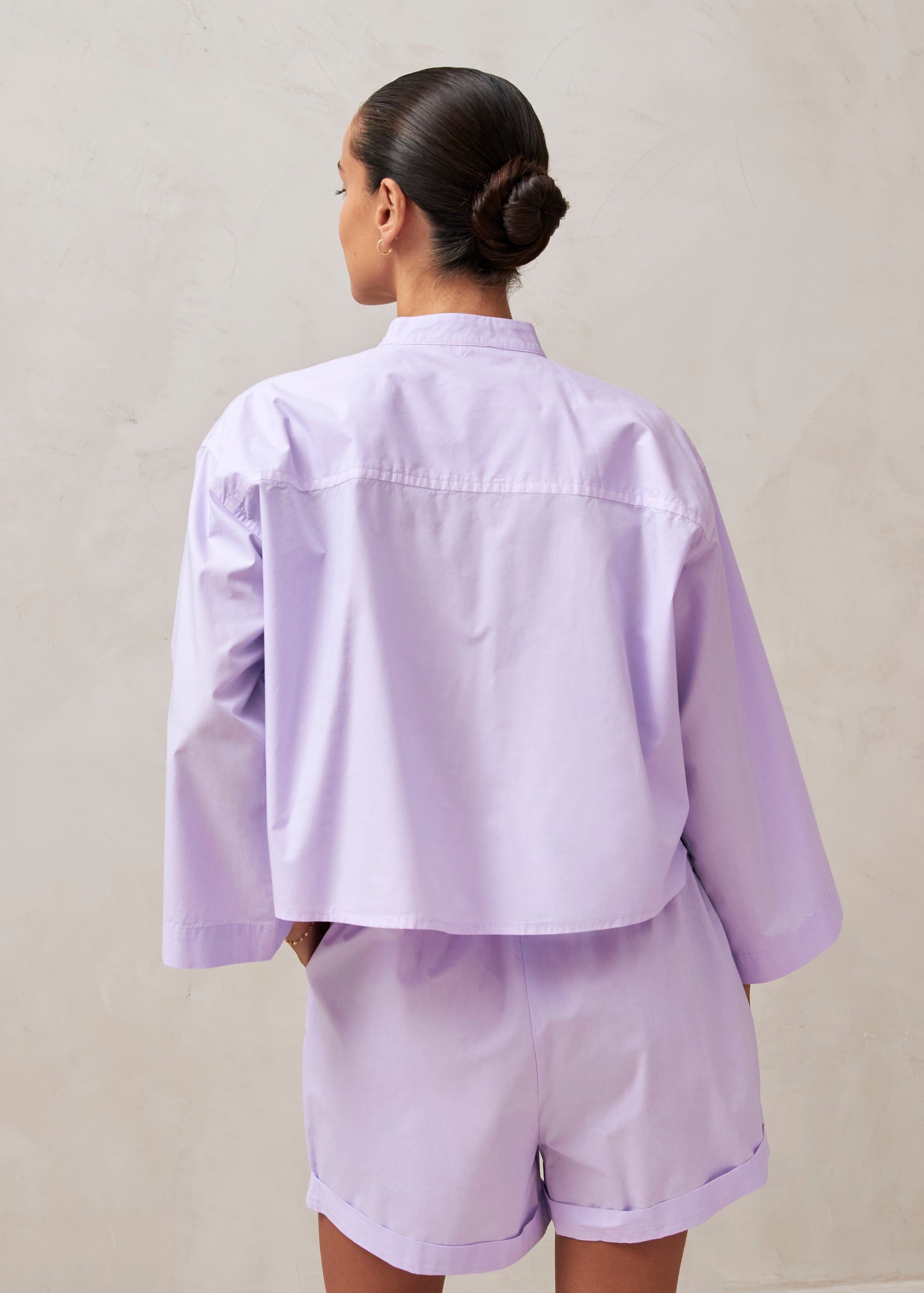 Maira Lilac Shirt sold by Alohas product image thumbnail 2