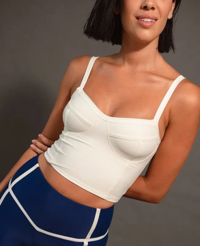 Top Arrow Rib Avorio sold by Alohas