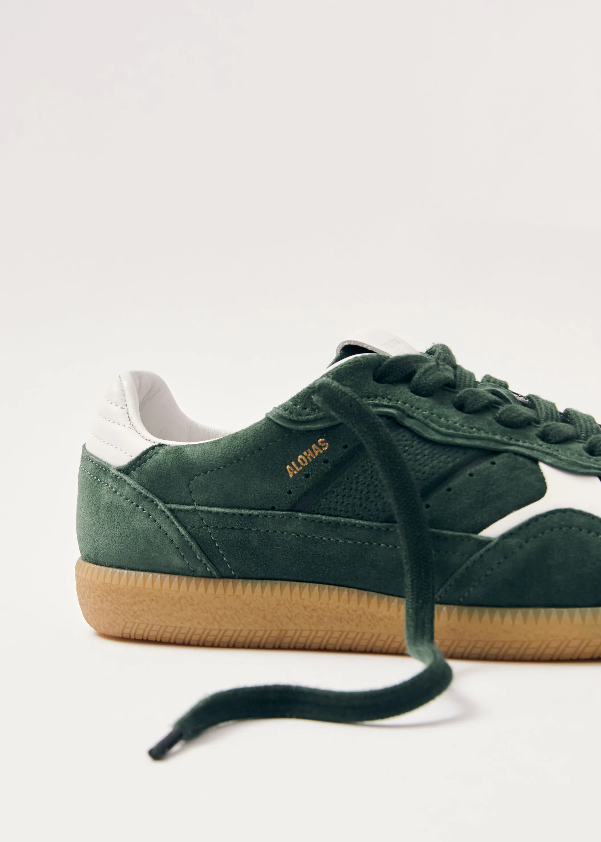 Tb.490 Rife Forest Green Leather Sneakers sold by Alohas product image thumbnail 5