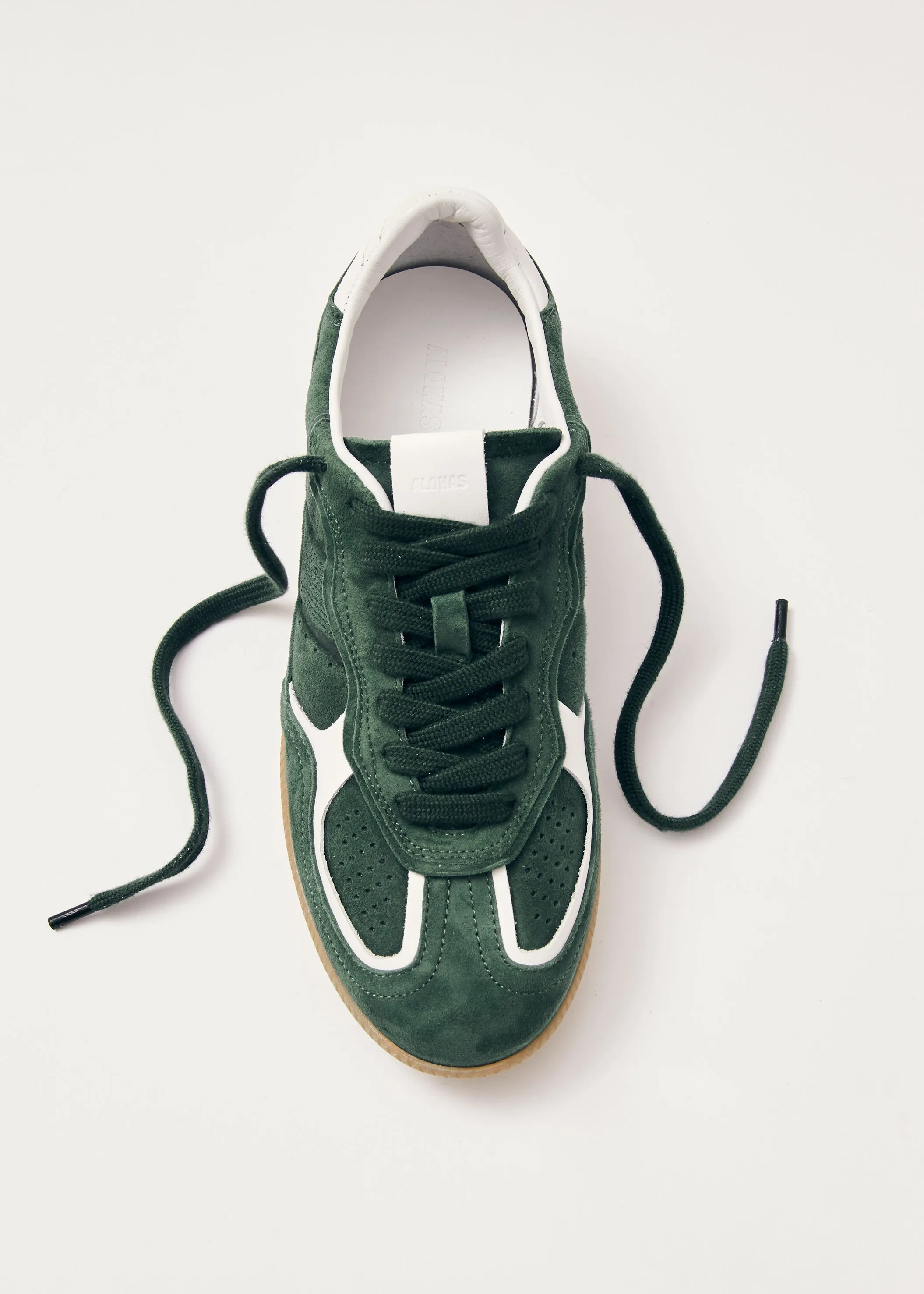 Tb.490 Rife Forest Green Leather Sneakers sold by Alohas product image thumbnail 4