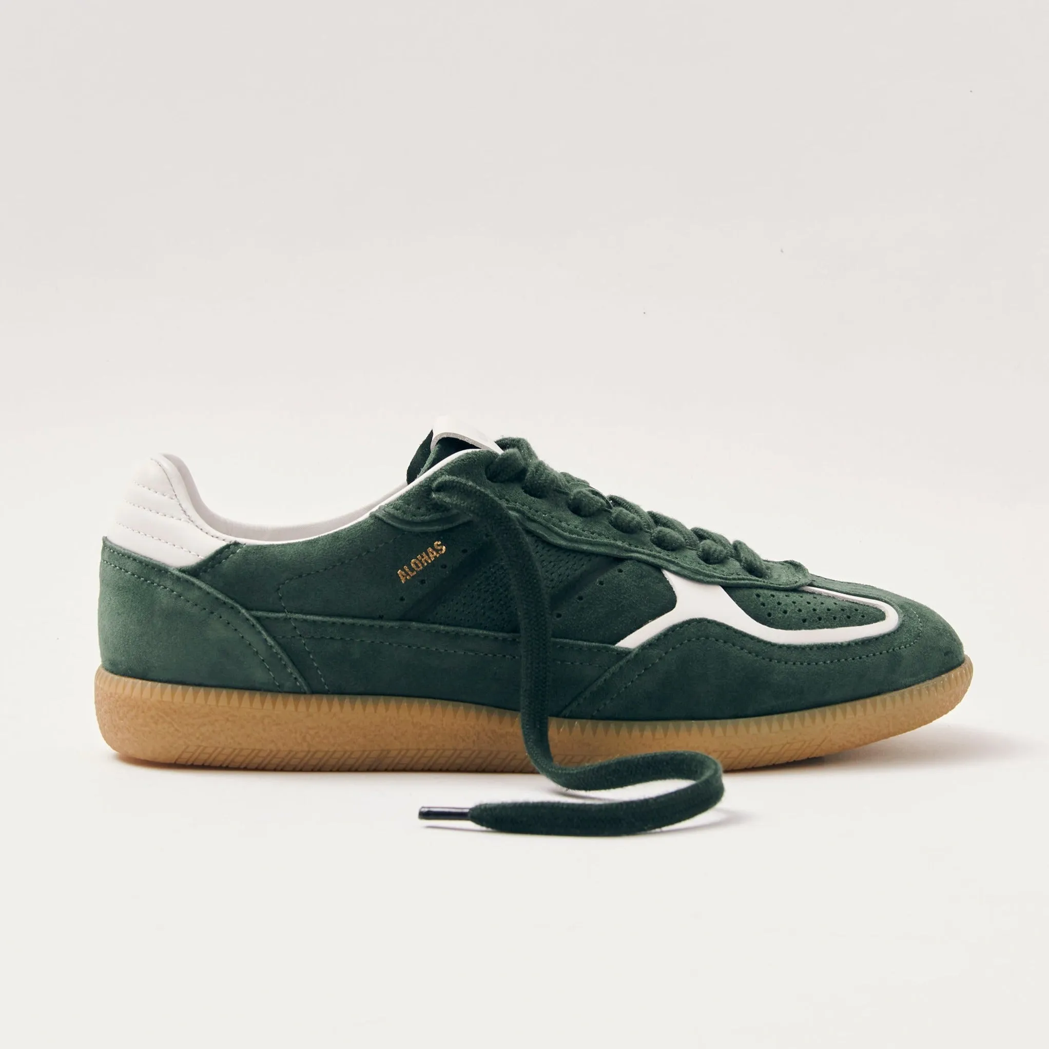 Tb.490 Rife Forest Green Leather Sneakers sold by Alohas product image thumbnail 3