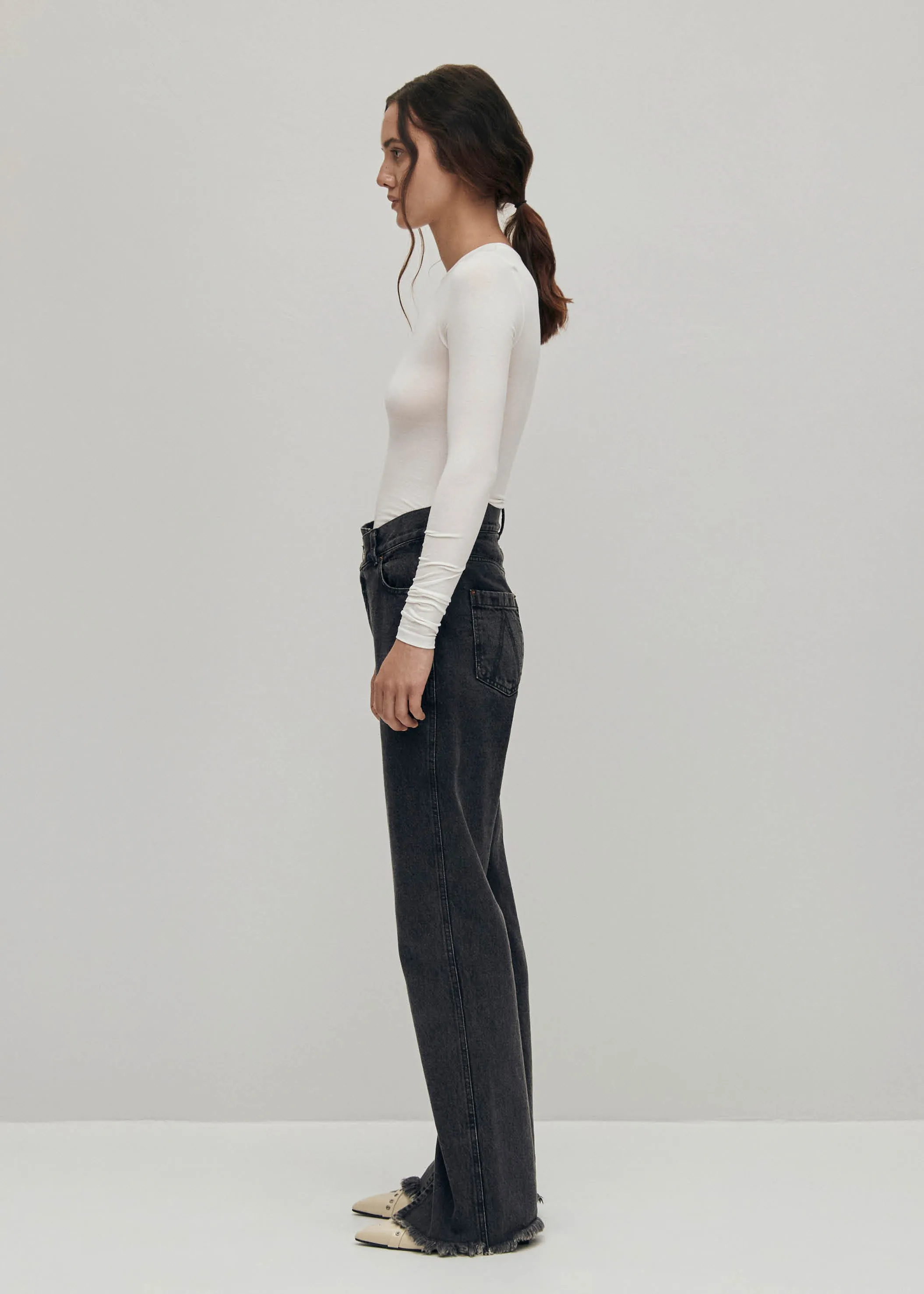 Kansas Black Denim Pants sold by Alohas product image thumbnail 5