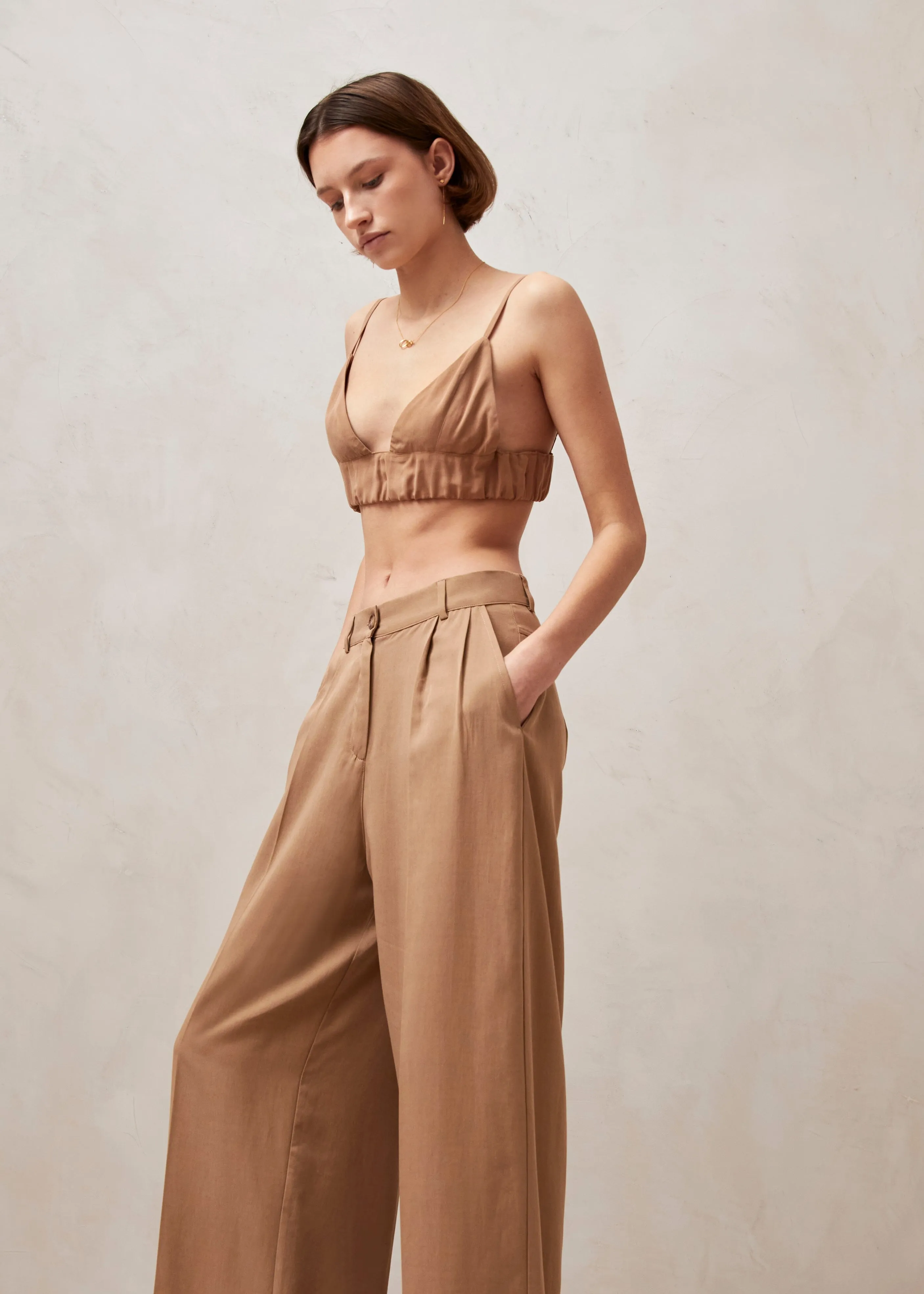 Valentina Beige Pants sold by Alohas product image thumbnail 2