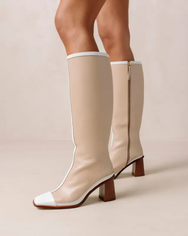 East Retro Stone Beige Bright White sold by Alohas