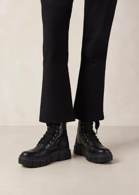 Can Can Black Croco sold by Alohas