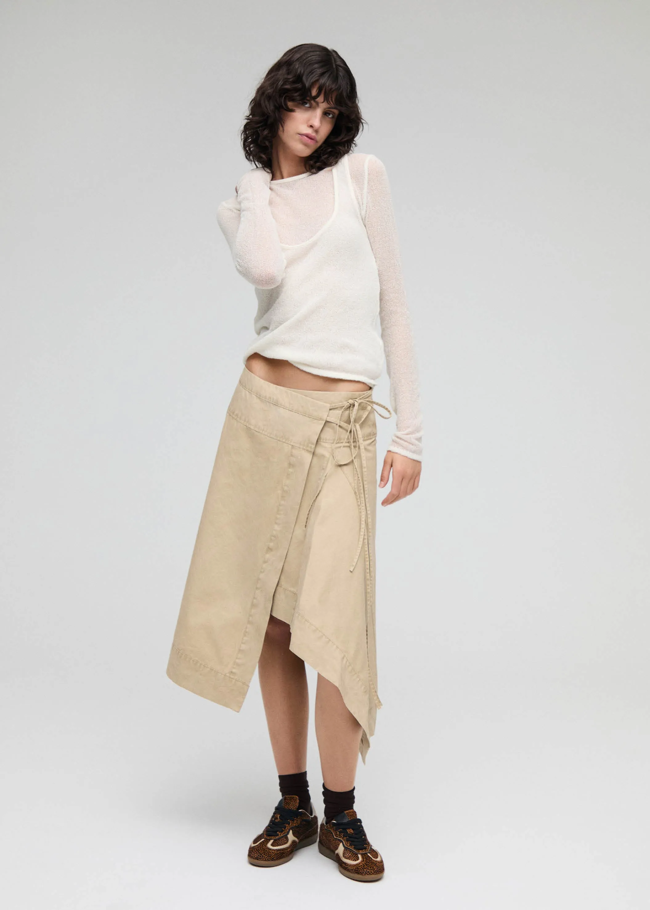 Tb.490 Rife Soft Tan Leather Sneakers sold by Alohas product image thumbnail 2