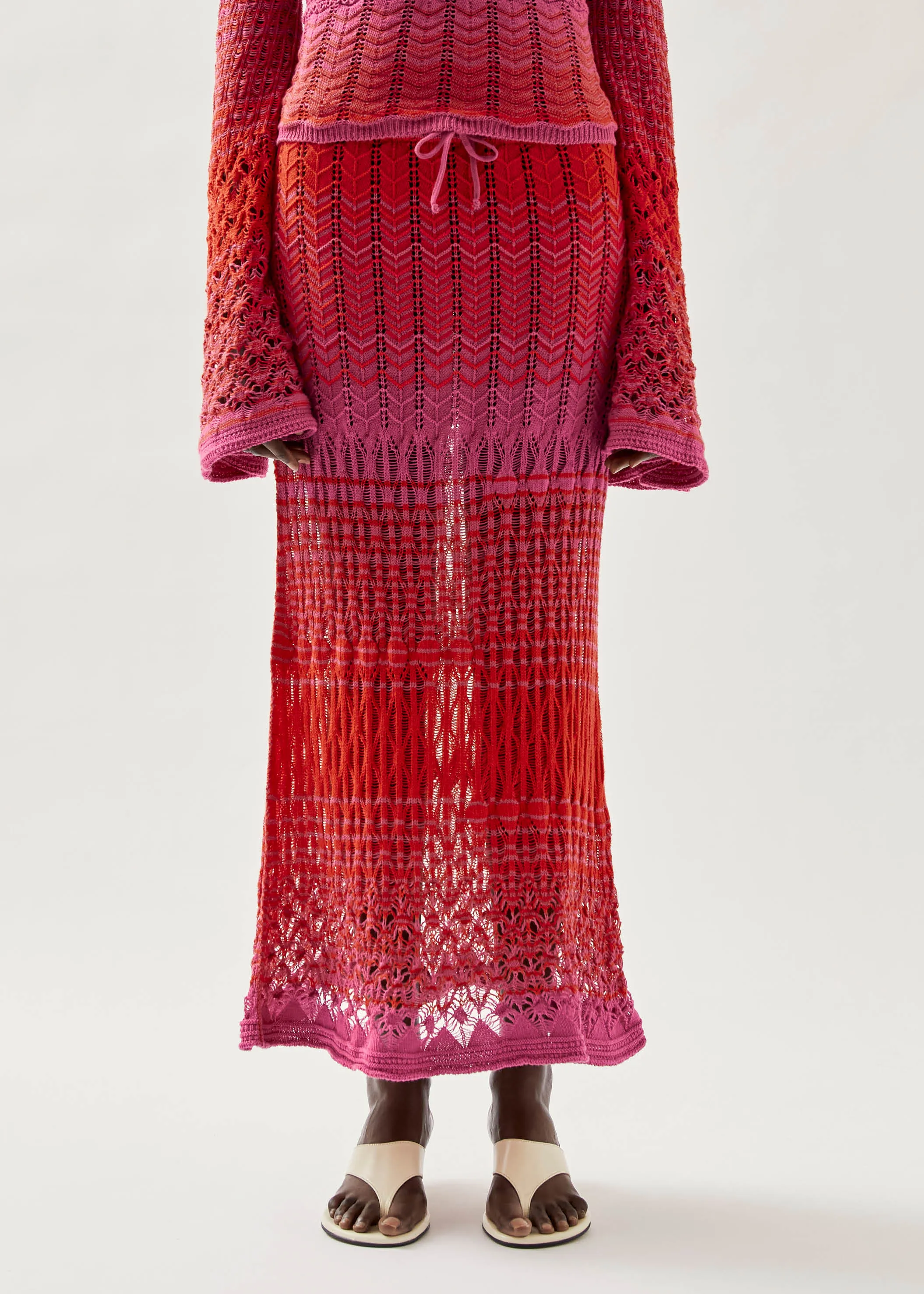 Caterina Red Skirt sold by Alohas product image thumbnail 5