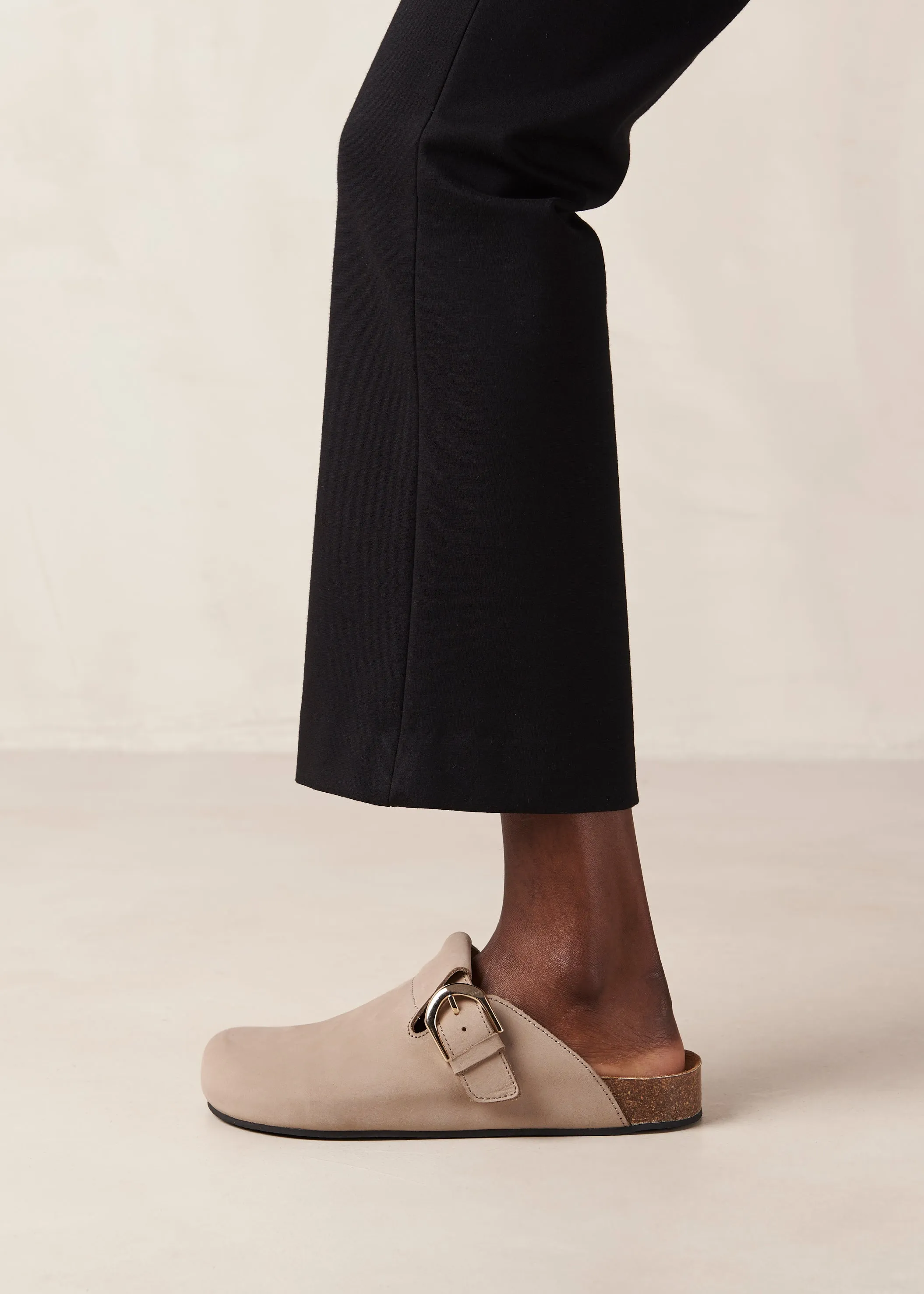 Travis Grey Leather Mules sold by Alohas product image thumbnail 5