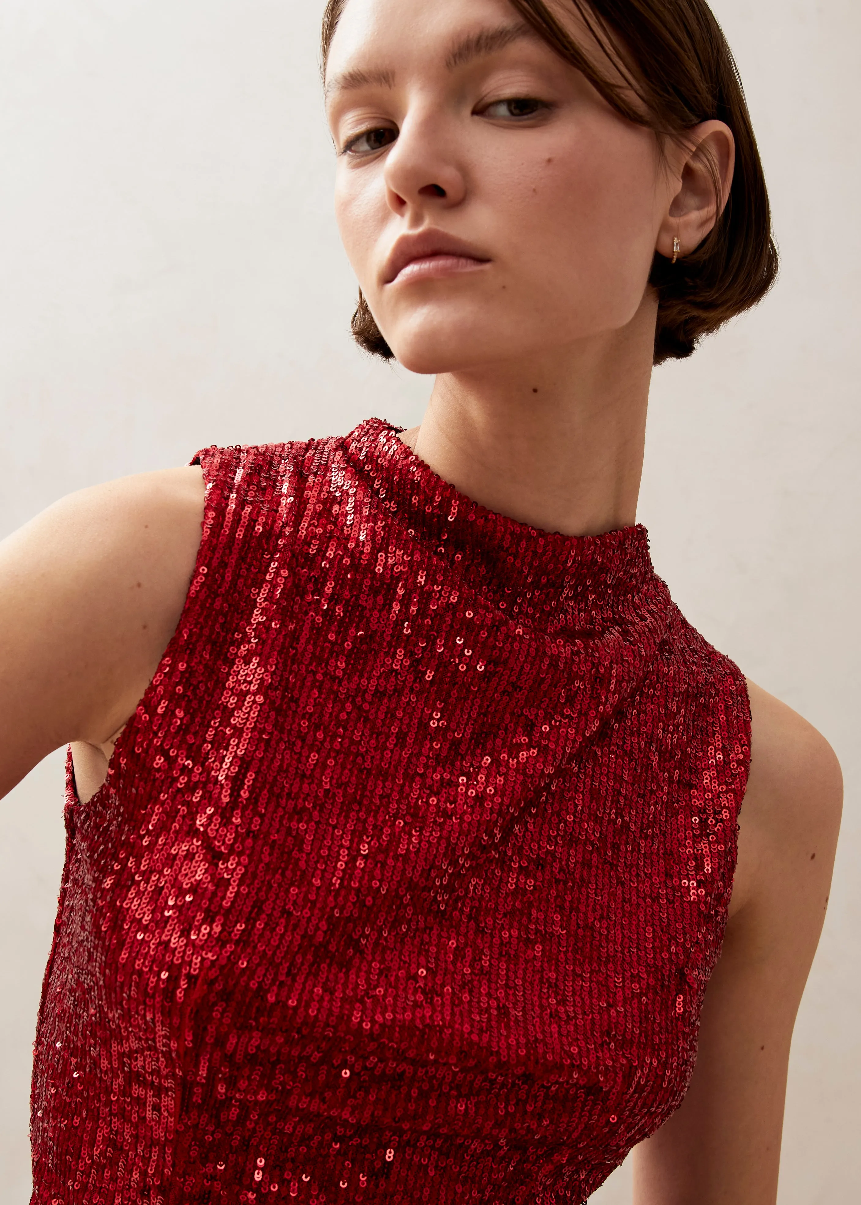 Carla Shimmer Red Tops sold by Alohas product image thumbnail 4