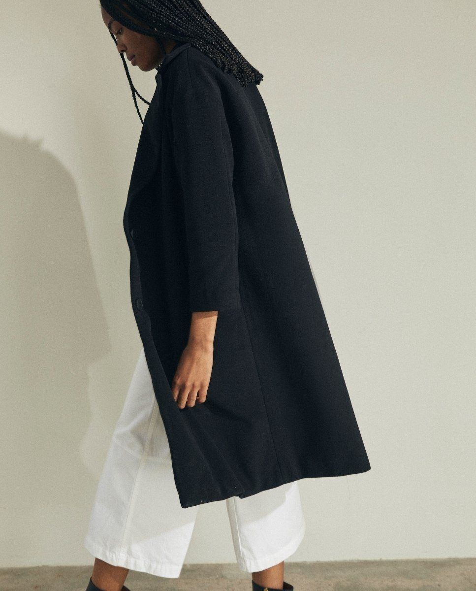 Temptation Coat Black sold by Alohas