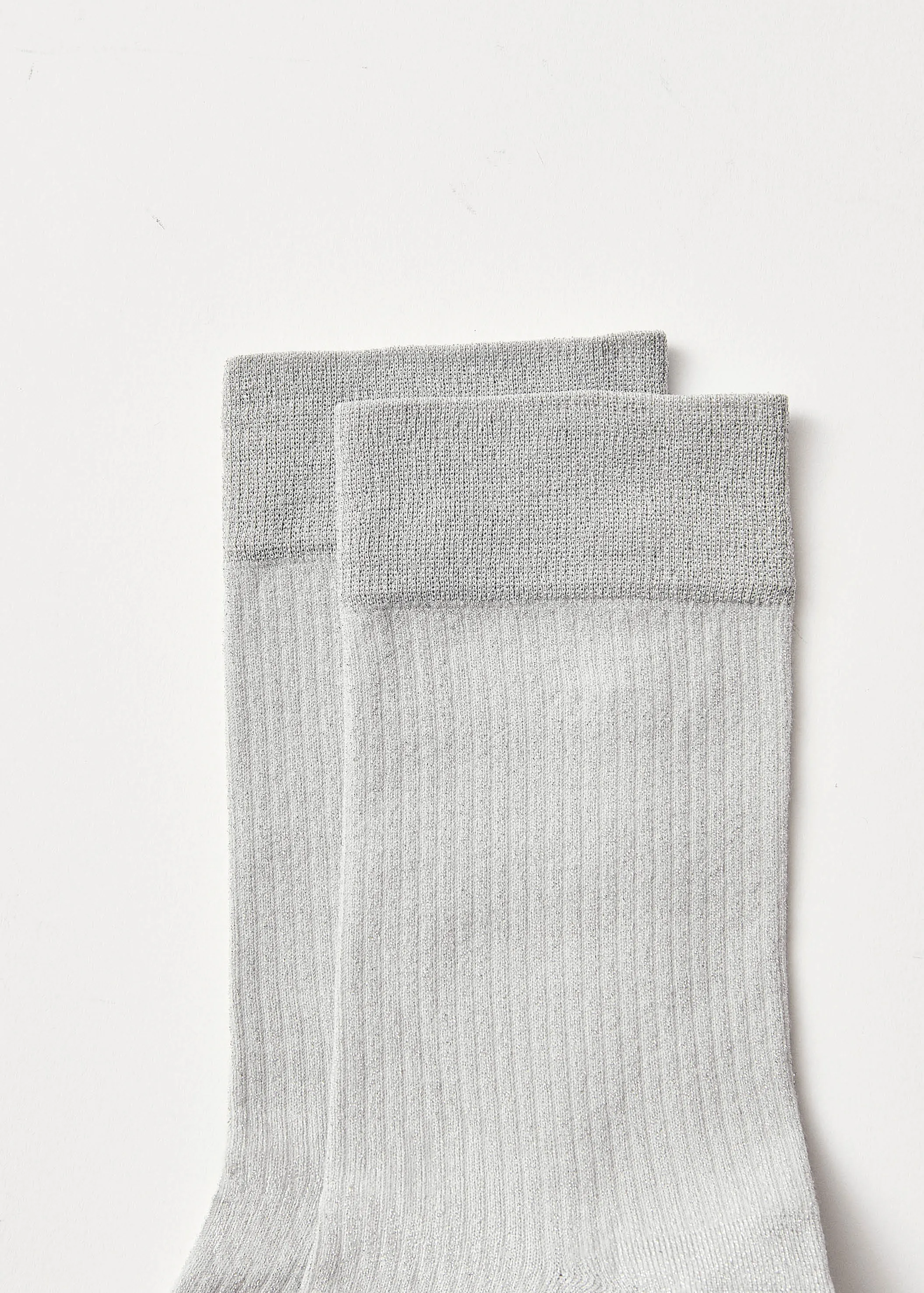 Ava Shimmer Silver Socks sold by Alohas product image thumbnail 5
