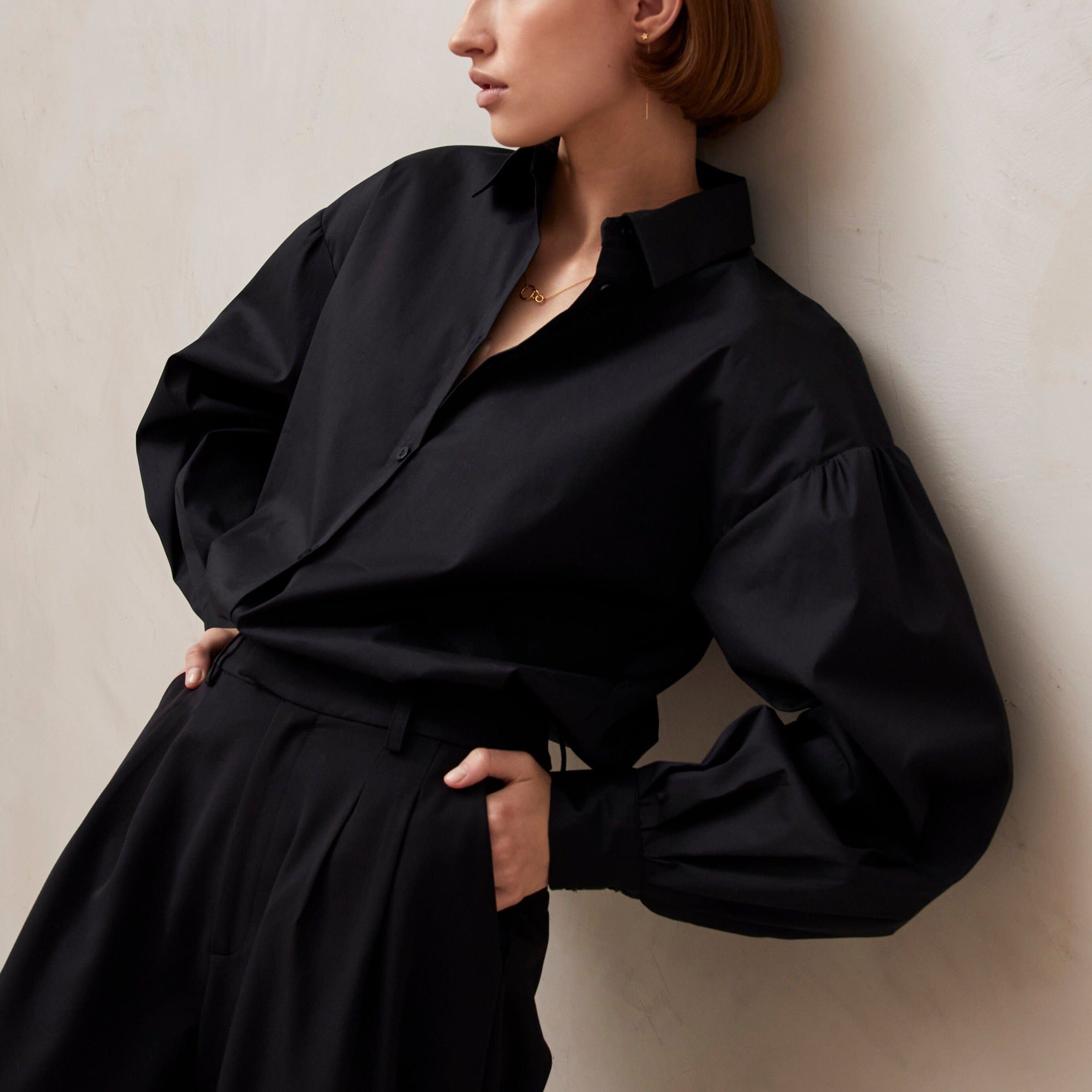 Malva Black Shirt sold by Alohas product image thumbnail 3