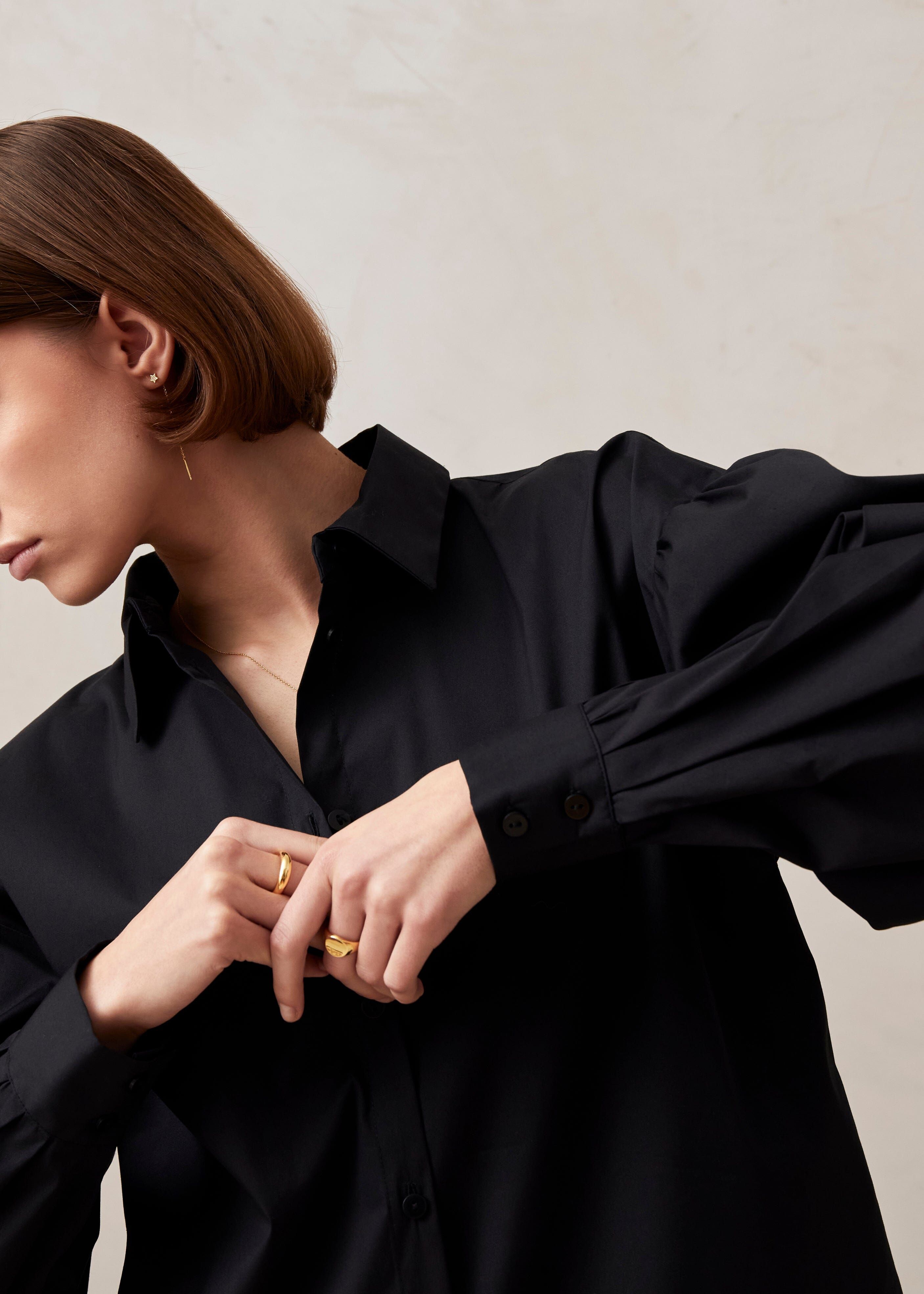 Malva Black Shirt sold by Alohas product image thumbnail 5